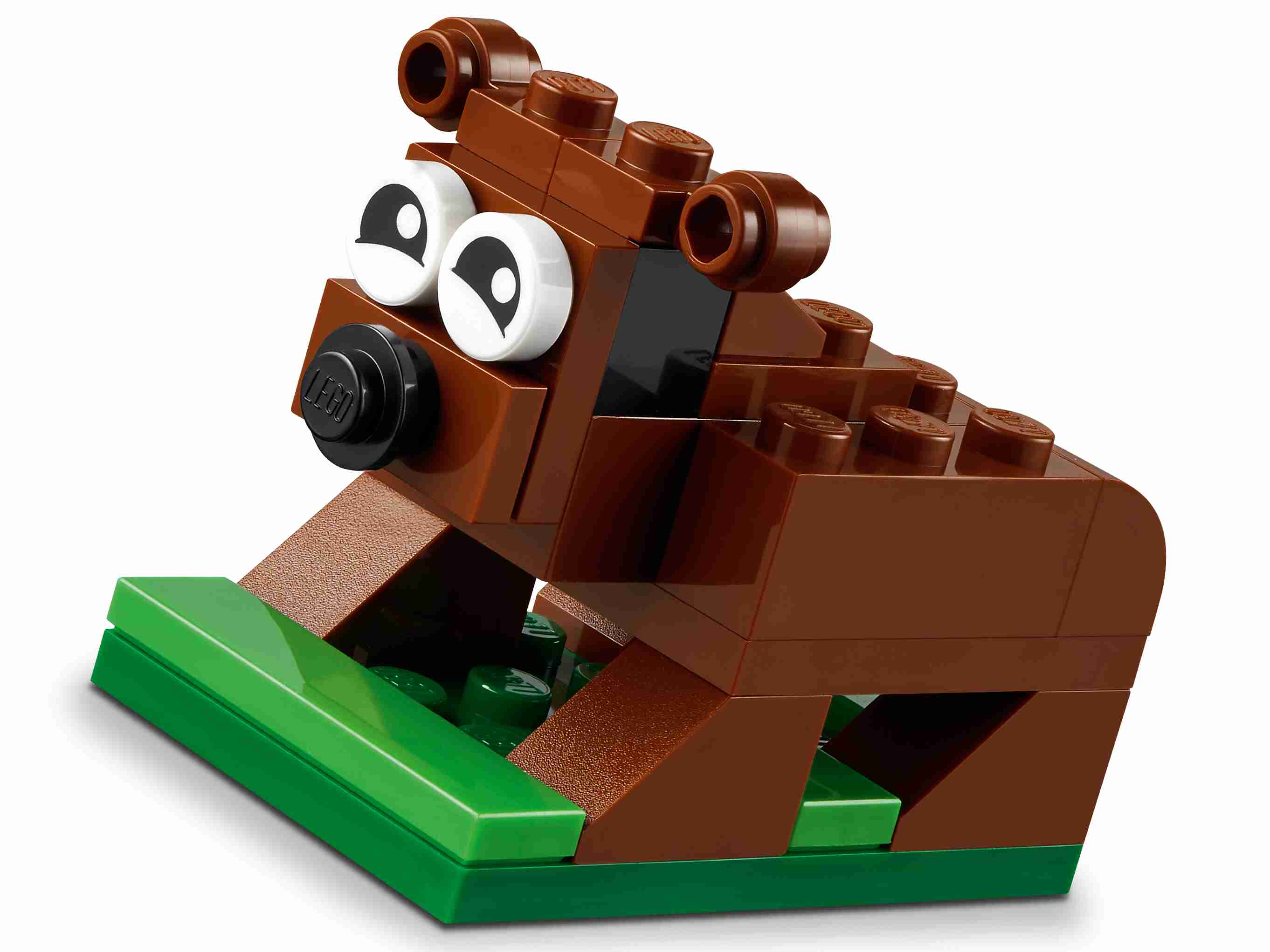 LEGO 11015 Classic Einmal um die Welt Steine, mit Bausteinen und baubaren Tieren