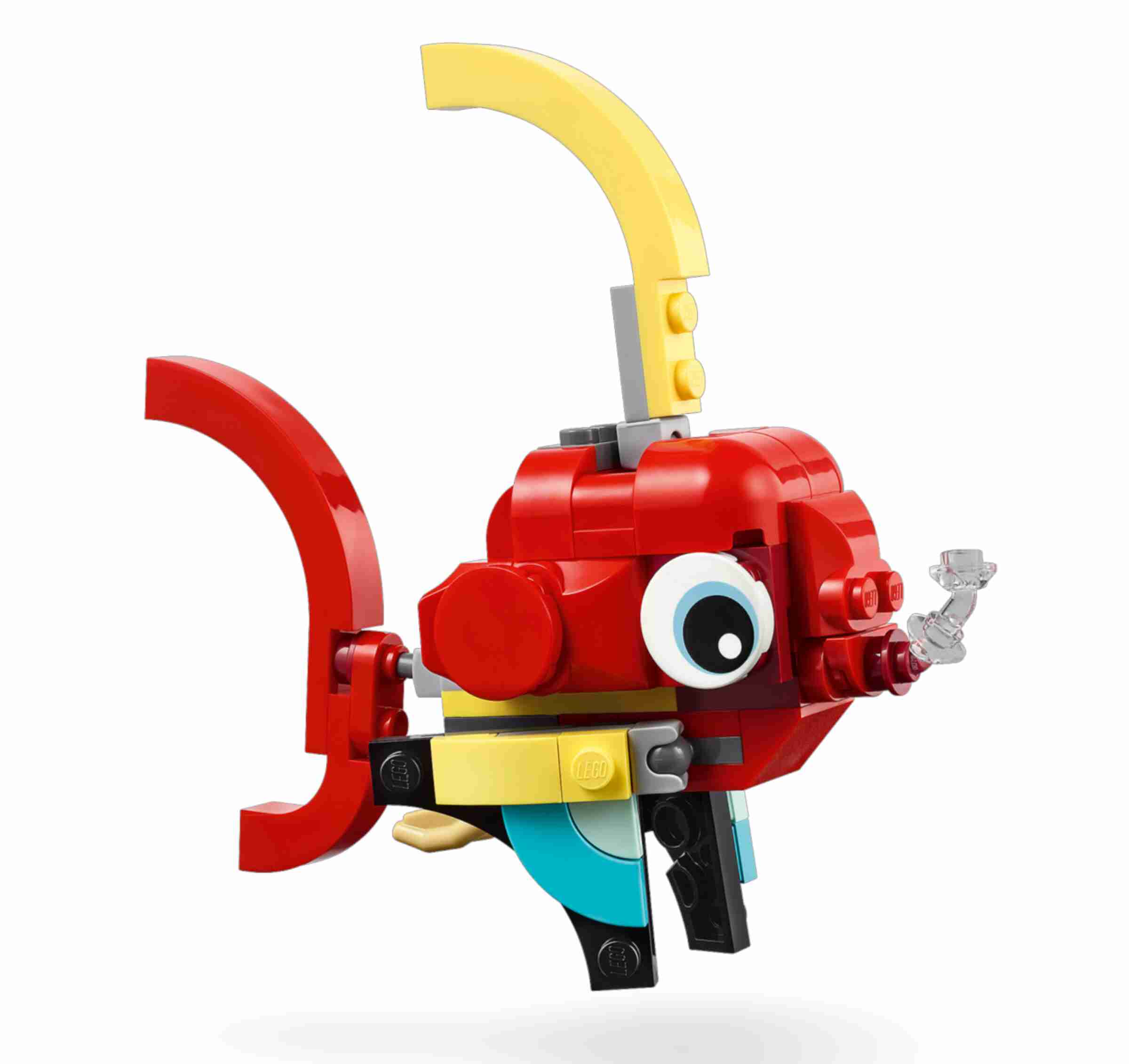 LEGO 31145 Creator 3-in-1 Roter Drache, Phönix oder Spielzeugfisch