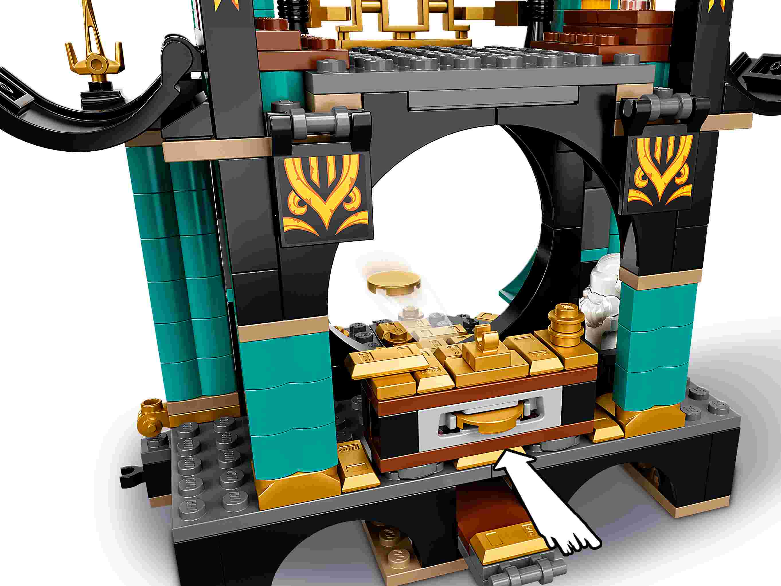 LEGO 71755 NINJAGO Tempel des unendlichen Ozeans Unterwasser