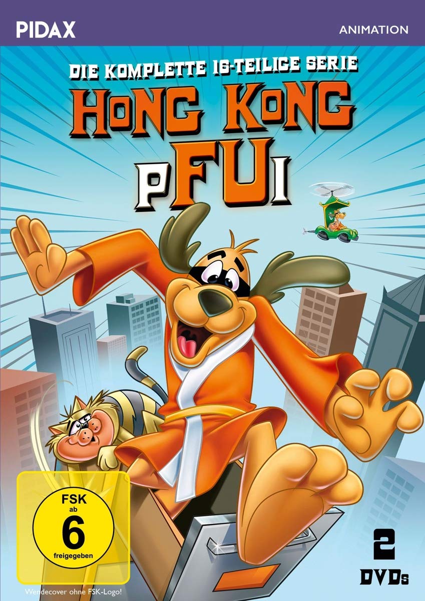 Hong Kong Pfui / Die komplette 16-teilige Kult-Zeichentrickserie