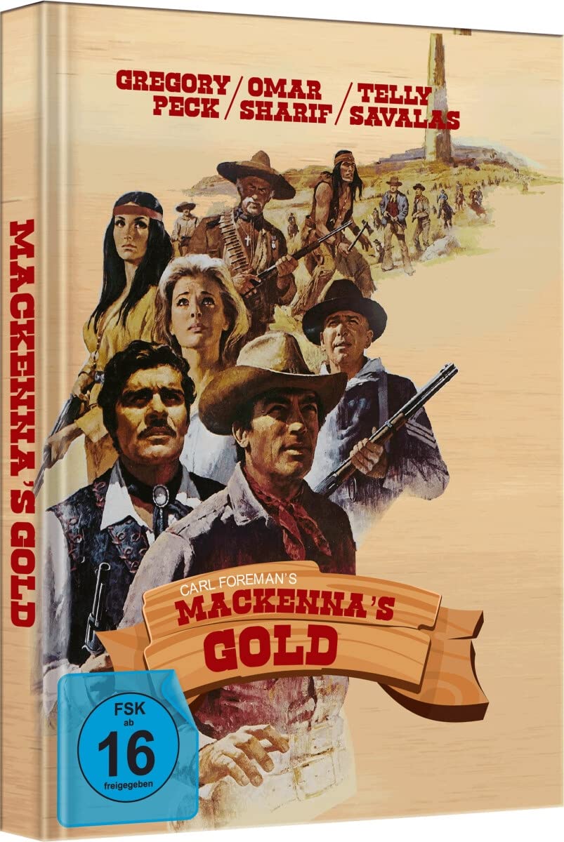 Mackenna's Gold - Limited Mediabook + DVD in HD neu abgetastet