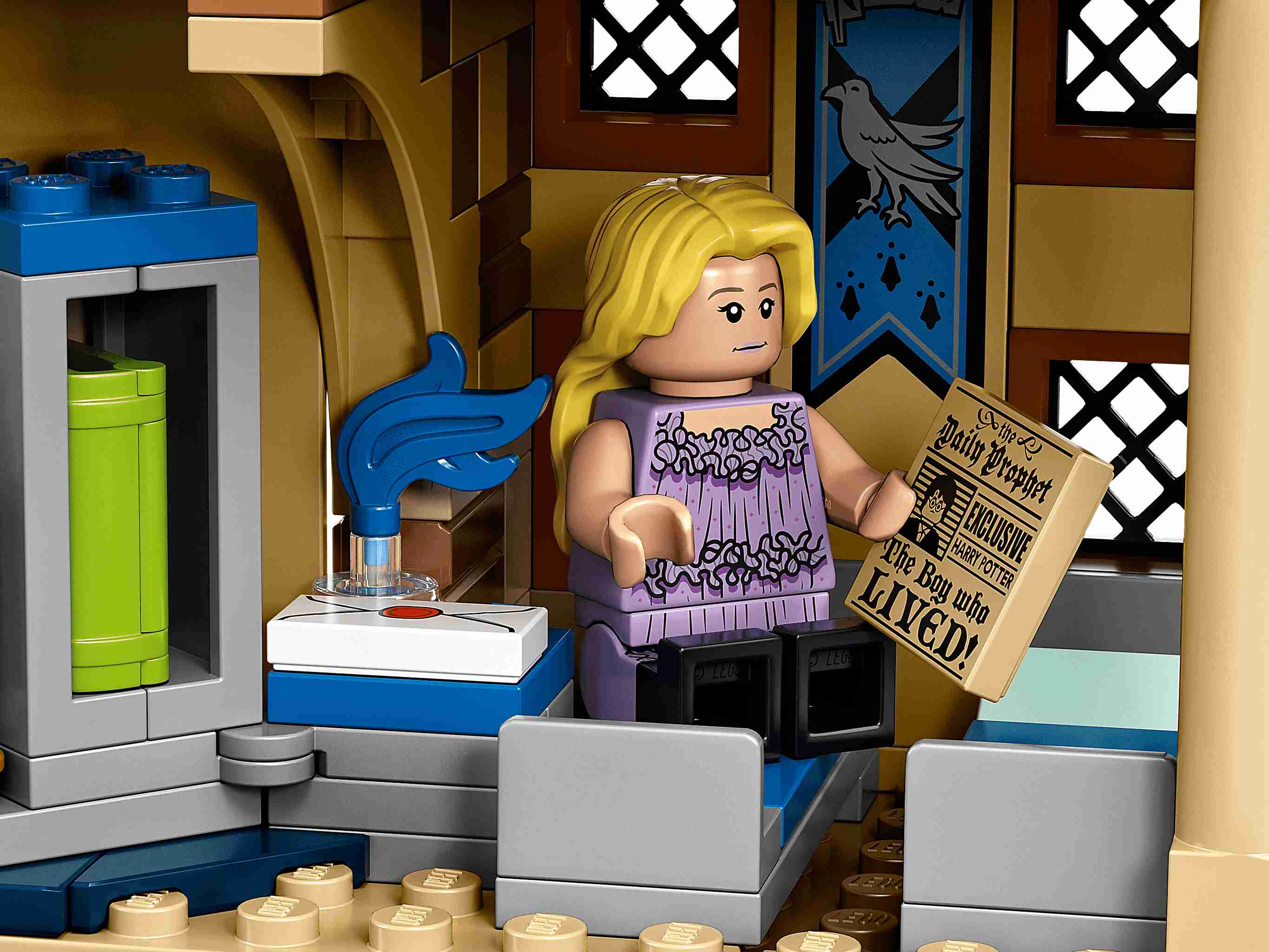 LEGO 75969 Harry Potter Hogwarts Astronomie Tower, magische Action-Minifiguren