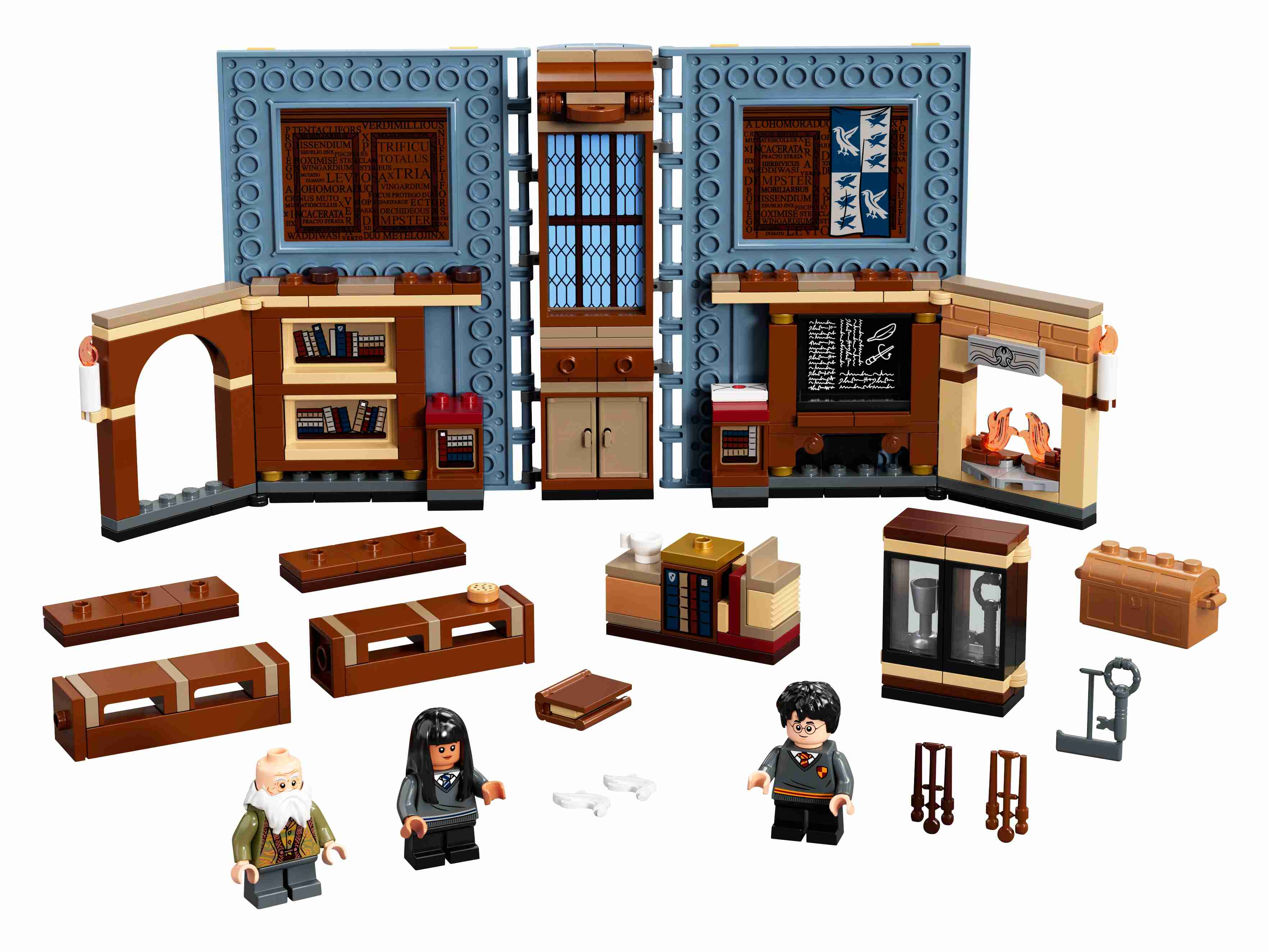 LEGO 76385 Harry Potter Hogwarts Moment: Zauberkunstunterricht Set + Minifiguren
