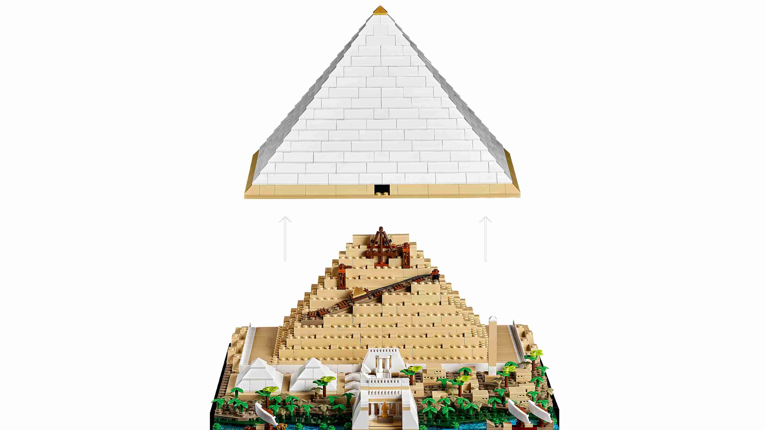 LEGO 21058 Architecture Cheops-Pyramide Bausatz für Erwachsene