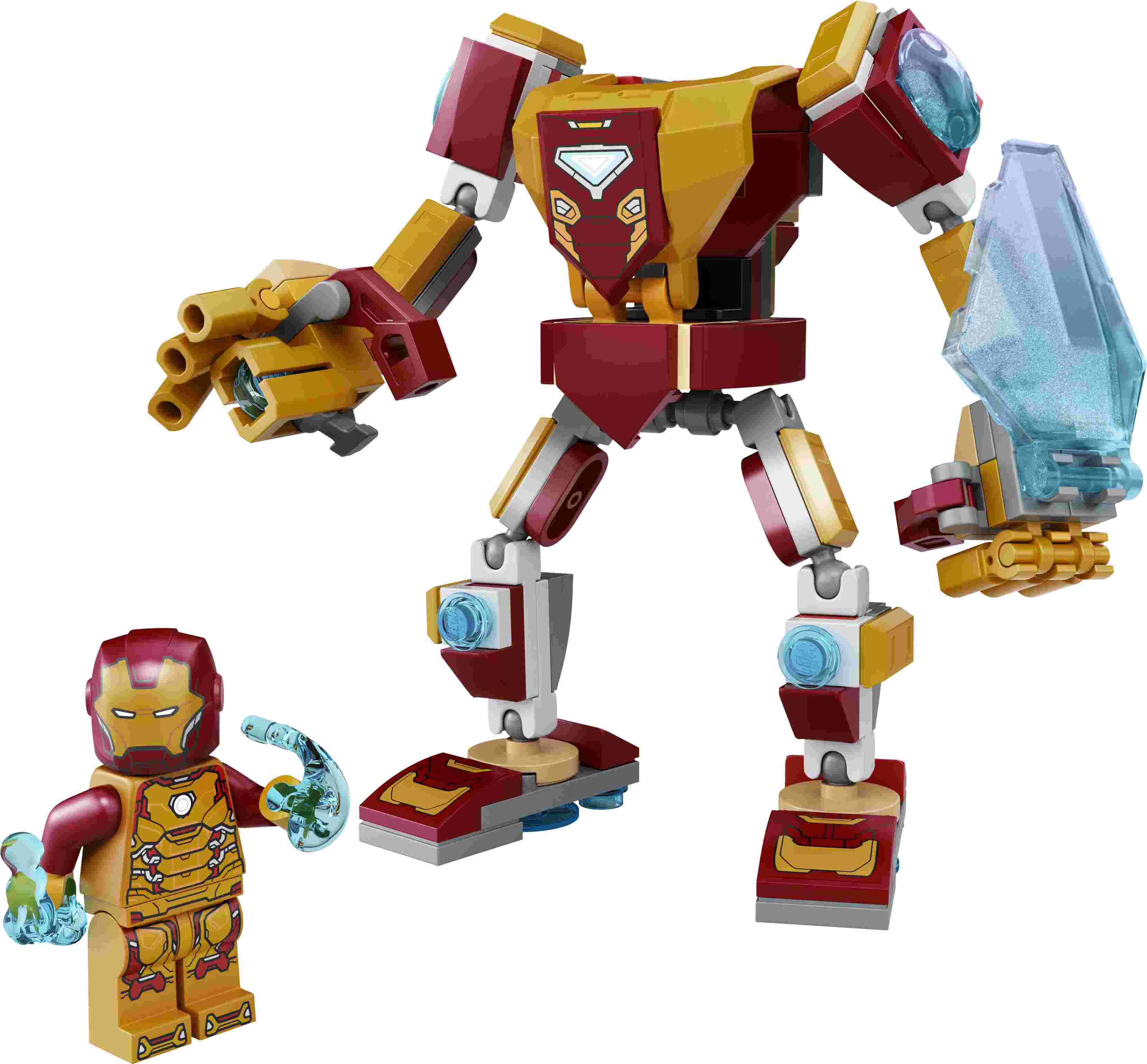 LEGO 76203 Marvel Iron Man Mech, Beinhaltet eine Iron Man Minifigur