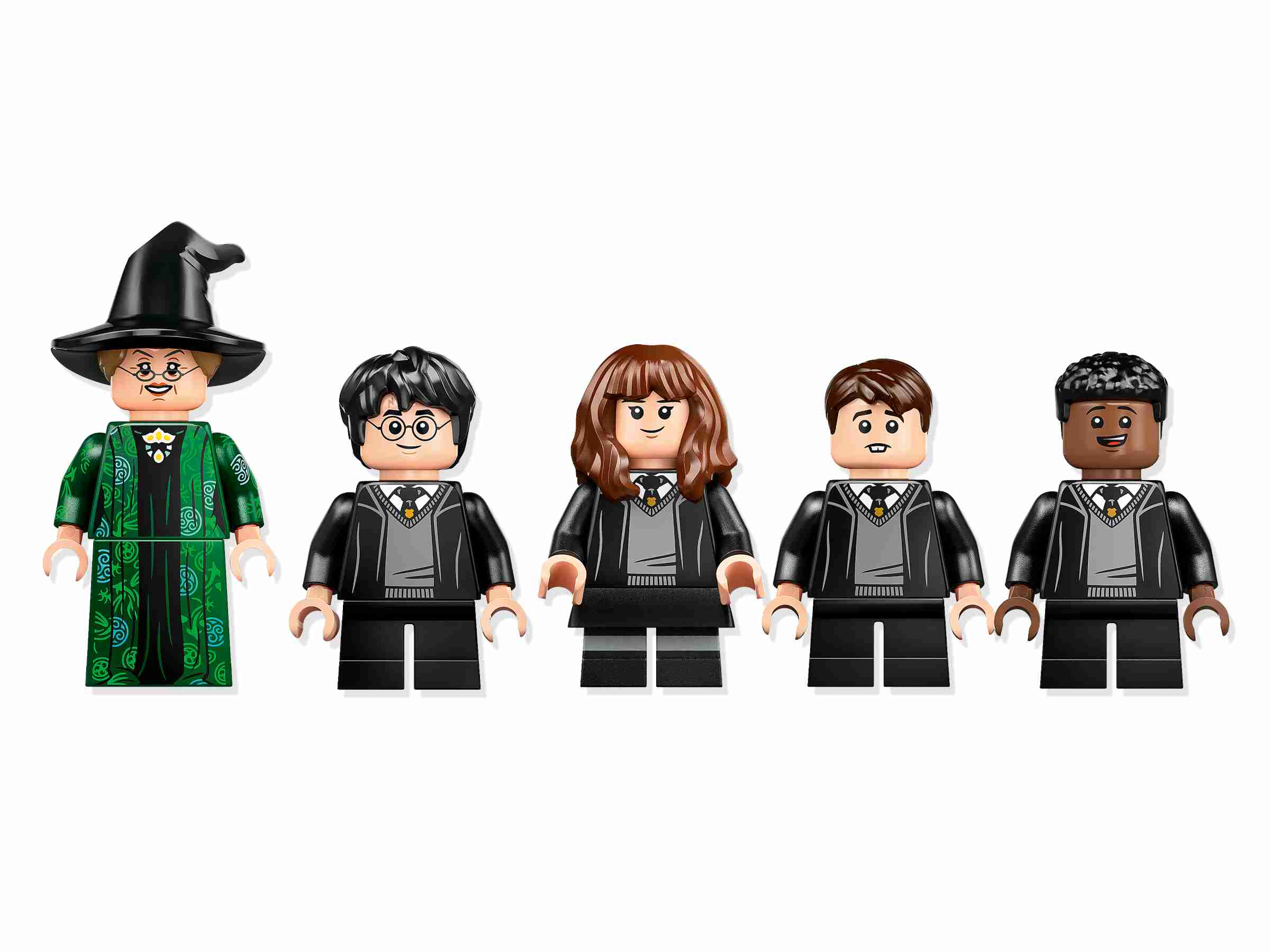 LEGO 76426 Harry Potter Bootshaus von Schloss Hogwarts, 5 Minifiguren, Hedwig