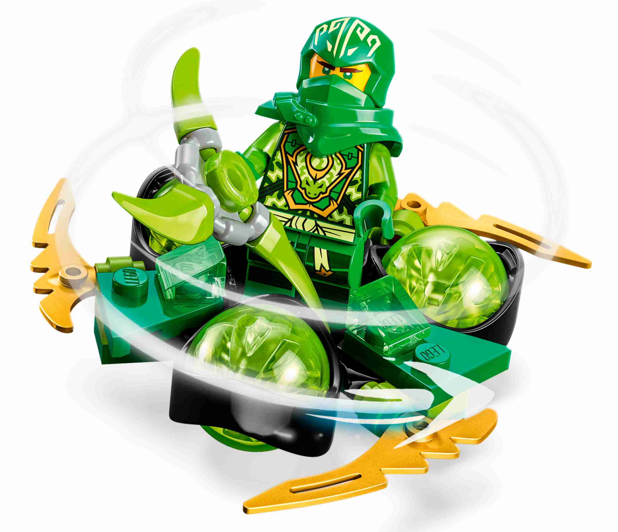 LEGO 71779 NINJAGO Lloyds Drachenpower-Spinjitzu-Spin, 1 Minifigur