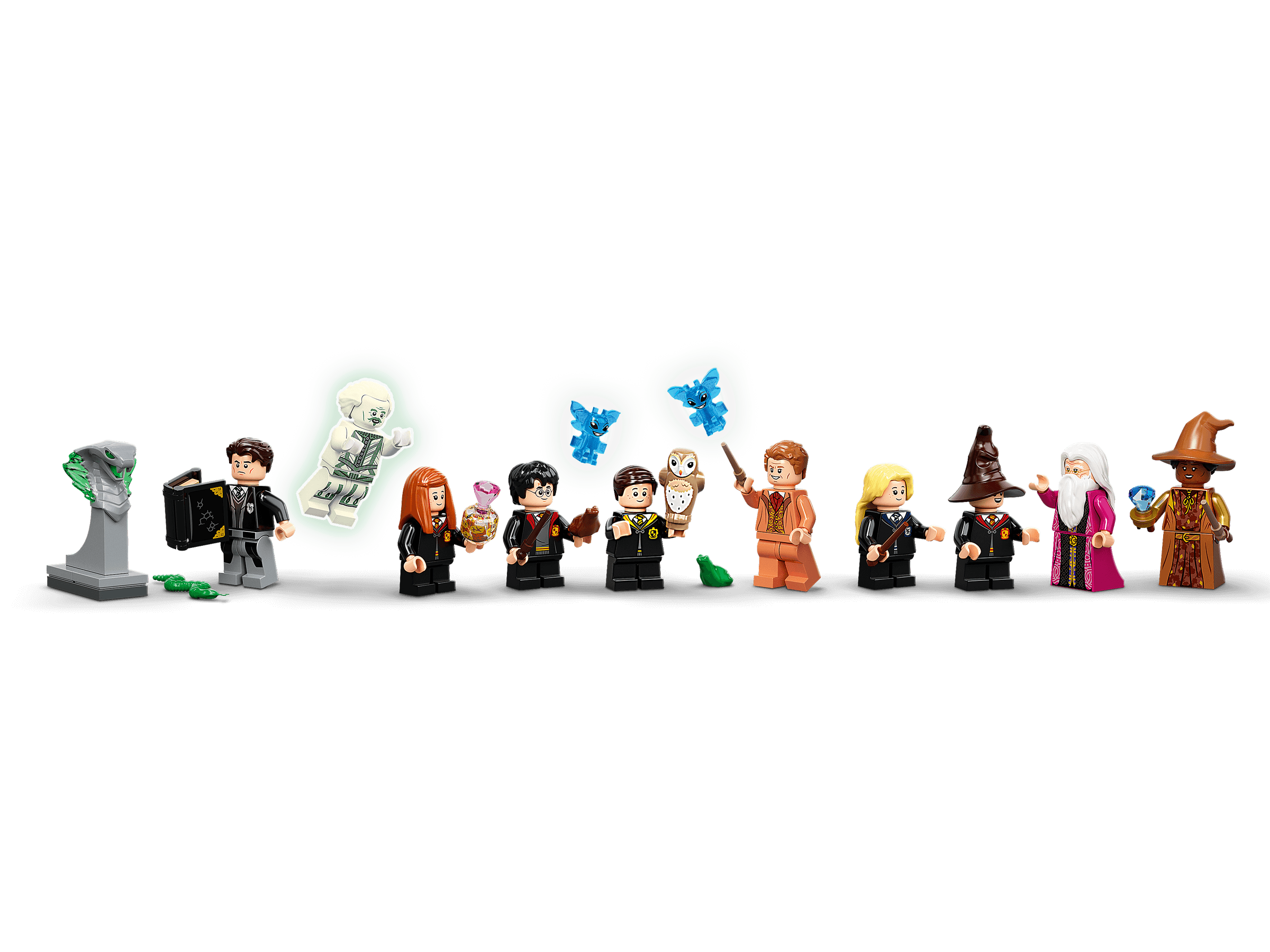 LEGO 76389 Harry Potter Hogwarts Kammer des Schreckens, goldener Voldemort 