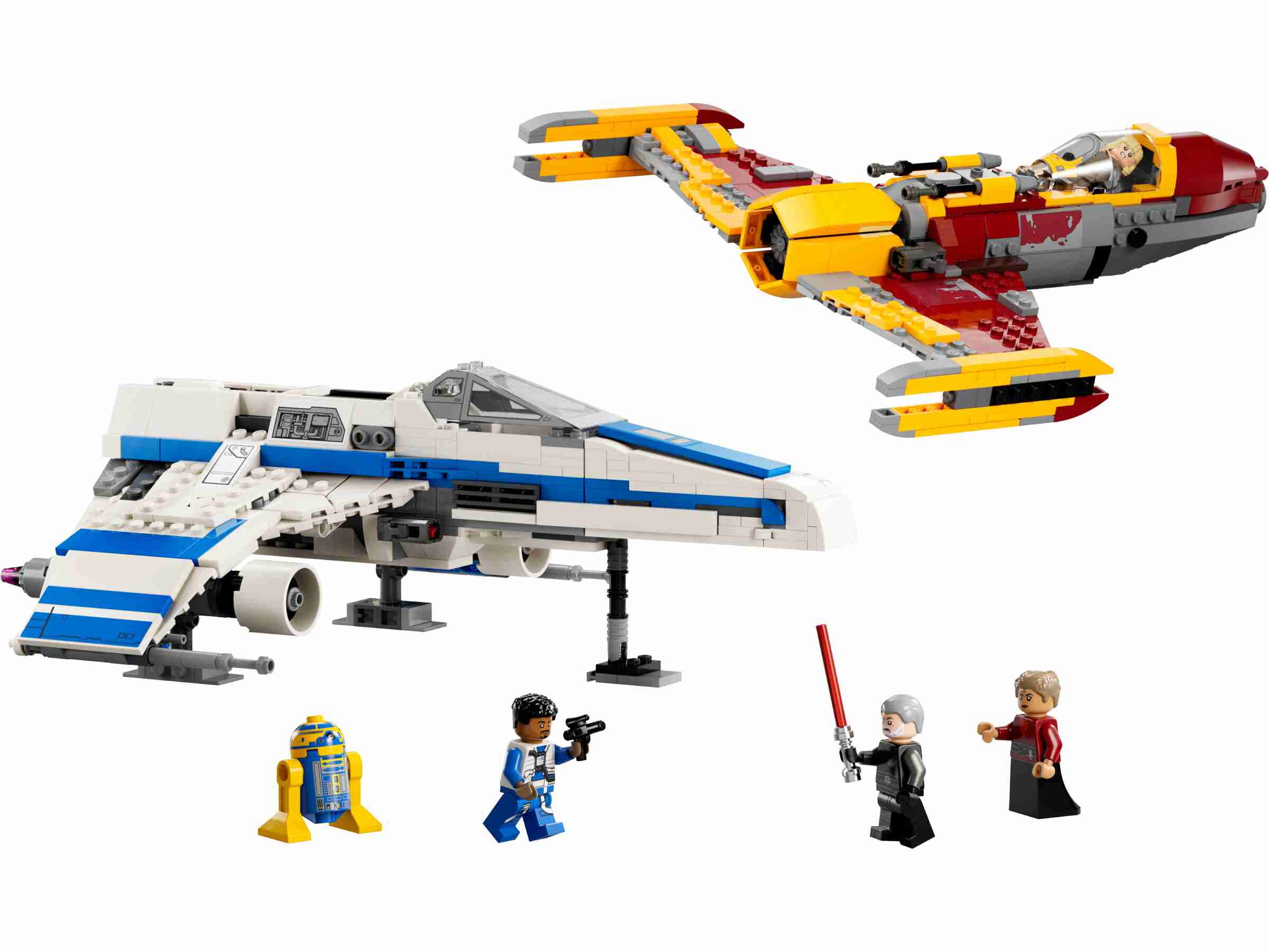 LEGO 75364 Star Wars New Republic E-Wing vs. Shin Hatis Starfighter