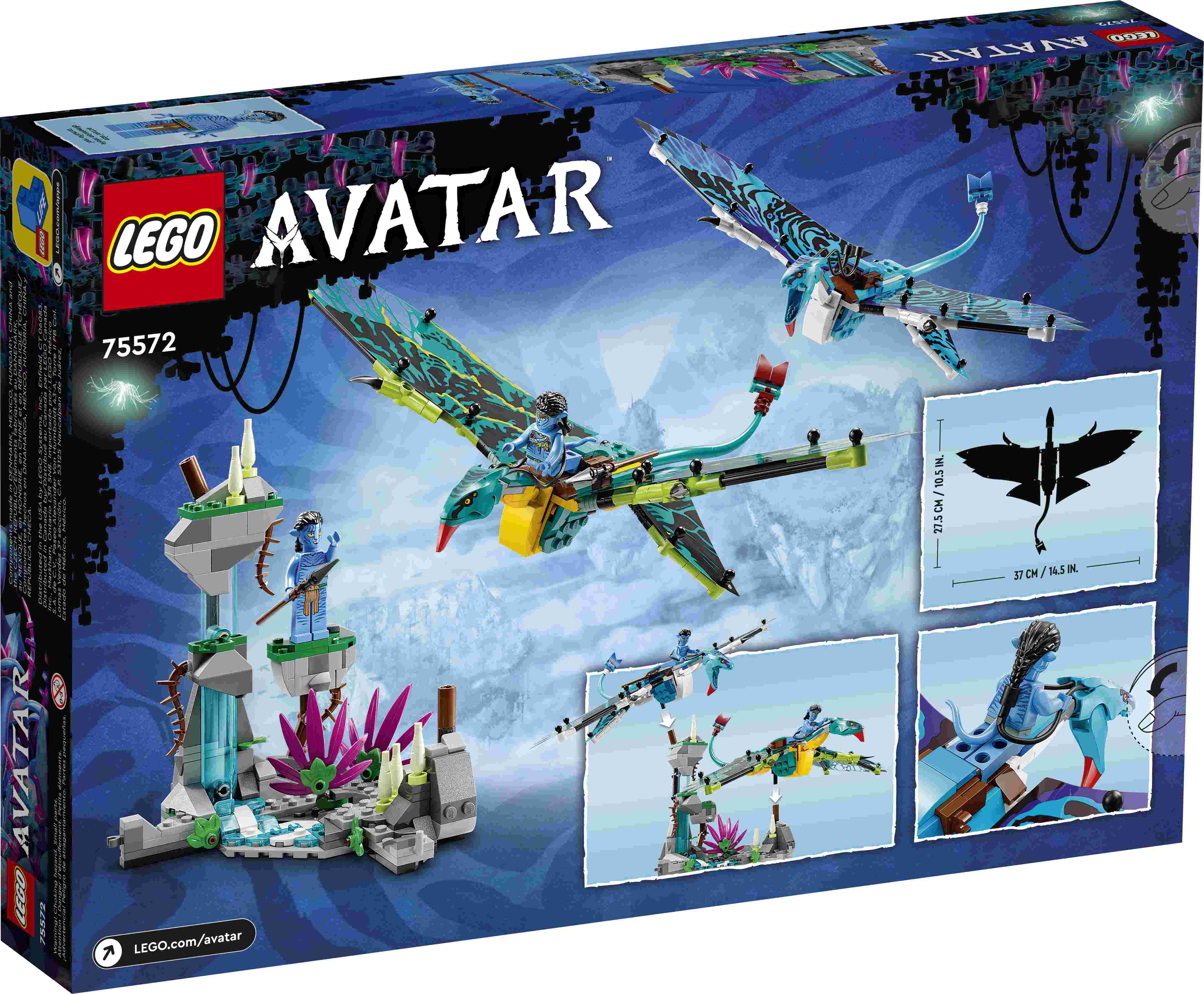LEGO 75572 Avatar Jake und Neytiris erster Flug auf einem Banshee
