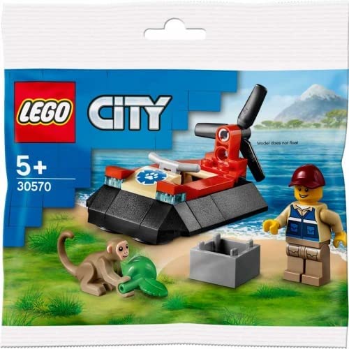 LEGO 30570 City Luftkissenboot für Tierrettungen