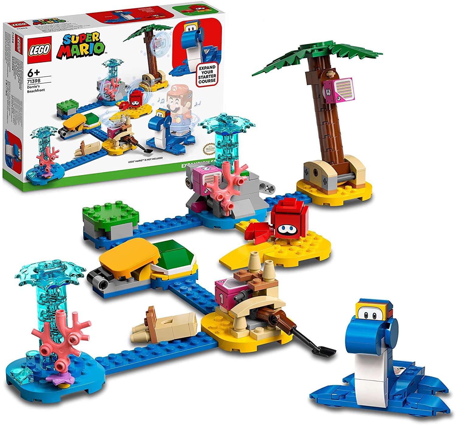 LEGO 71398 Super Mario Dorries Strandgrundstück – Erweiterungsset, Karl Krabbe