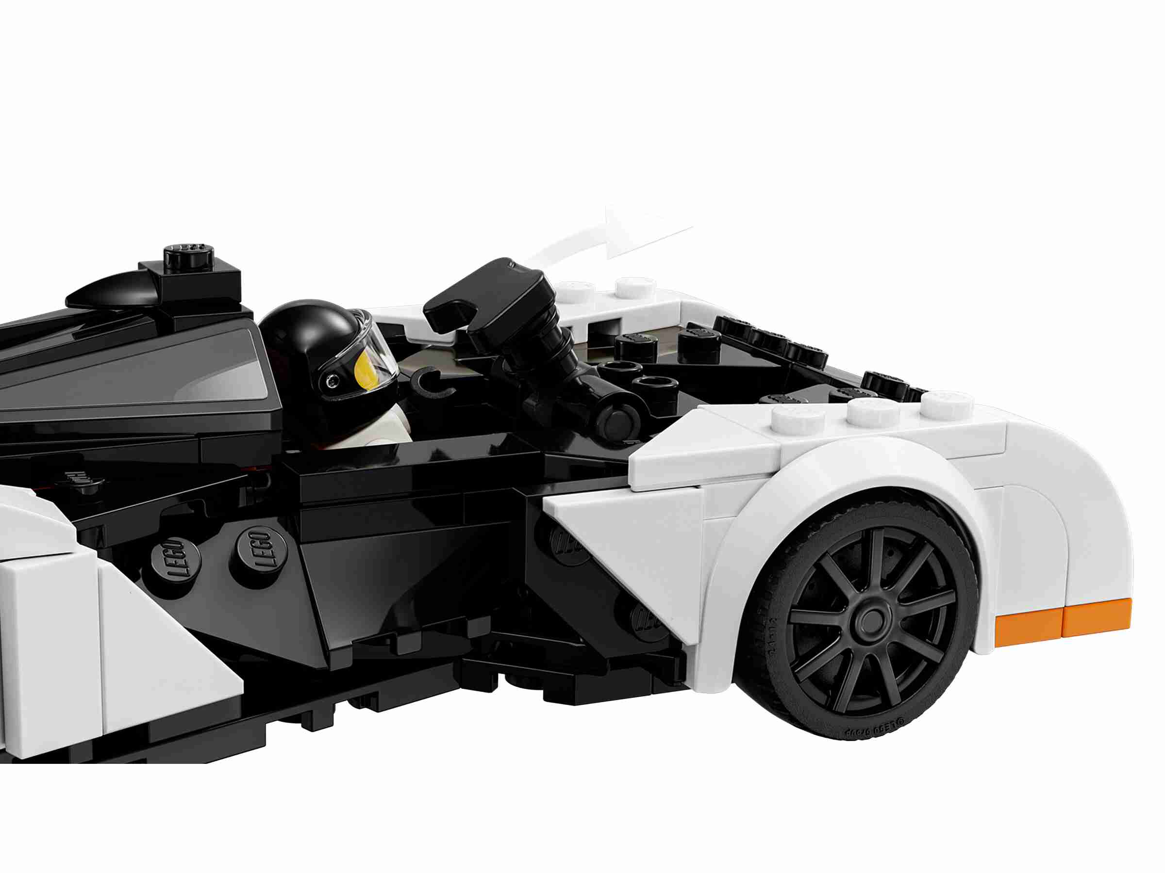 LEGO 76918 Speed Champions McLaren Solus GT & McLaren F1 LM, 2 Minifiguren