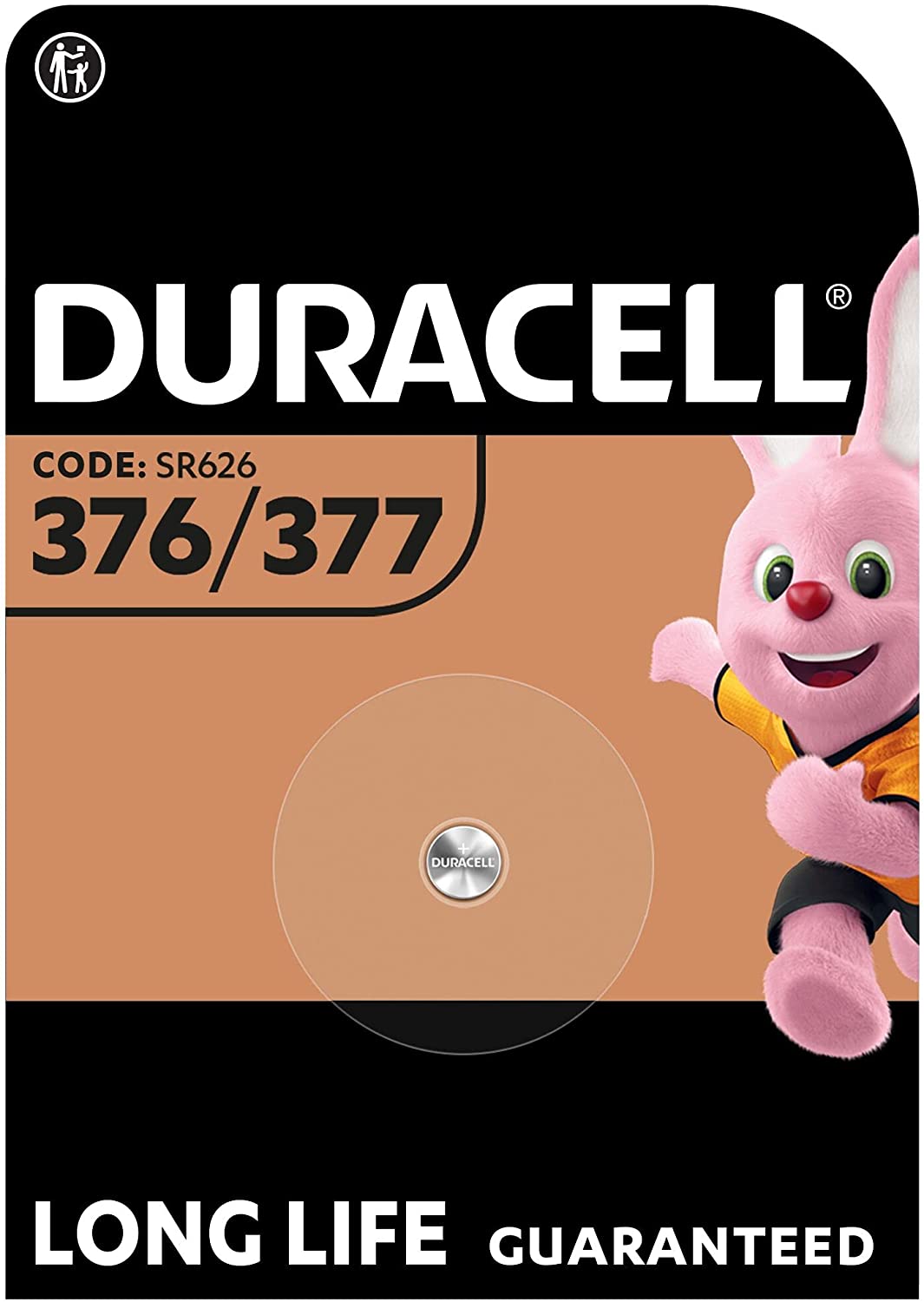 Duracell Specialty 377, 1.5V SiO Knopfzelle Batterie, SR66, SR626, 1er-Pack