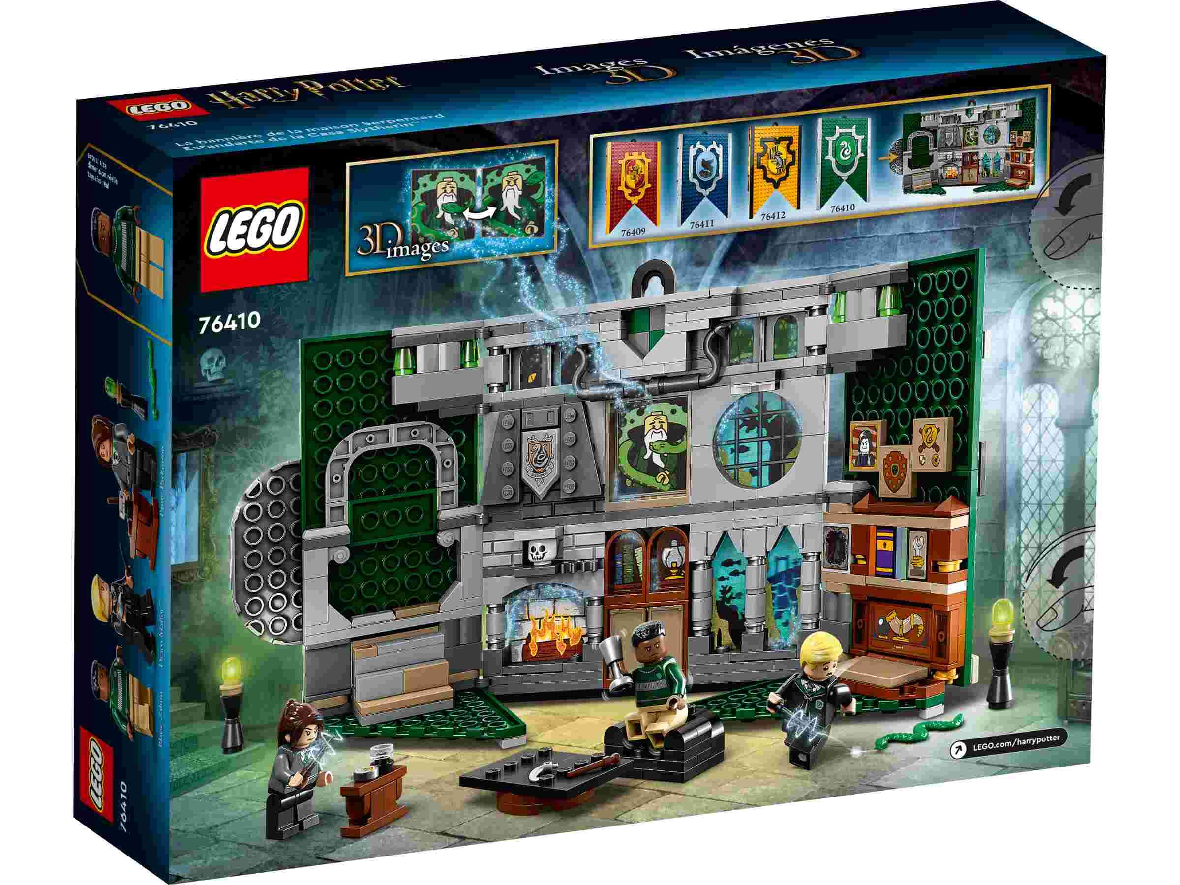 LEGO 76410 Harry Potter Hausbanner Slytherin, 3 Bewohner von Slytherin