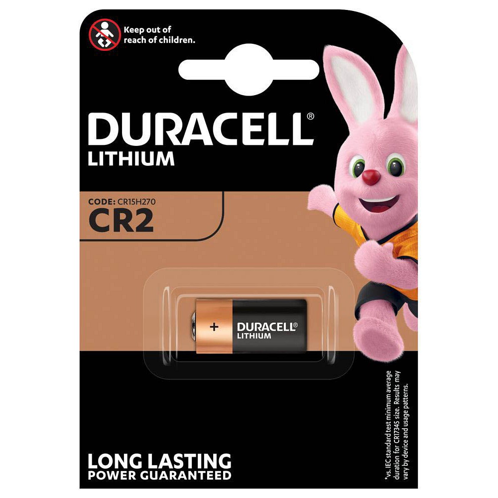 Duracell CR2, 3V Lithium Fotobatterie, CR15H27O, 850mAh, 1er-Pack
