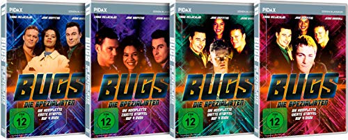 Bugs - Die Spezialisten - Gesamtedition - Komplette Serie - 16 Discs