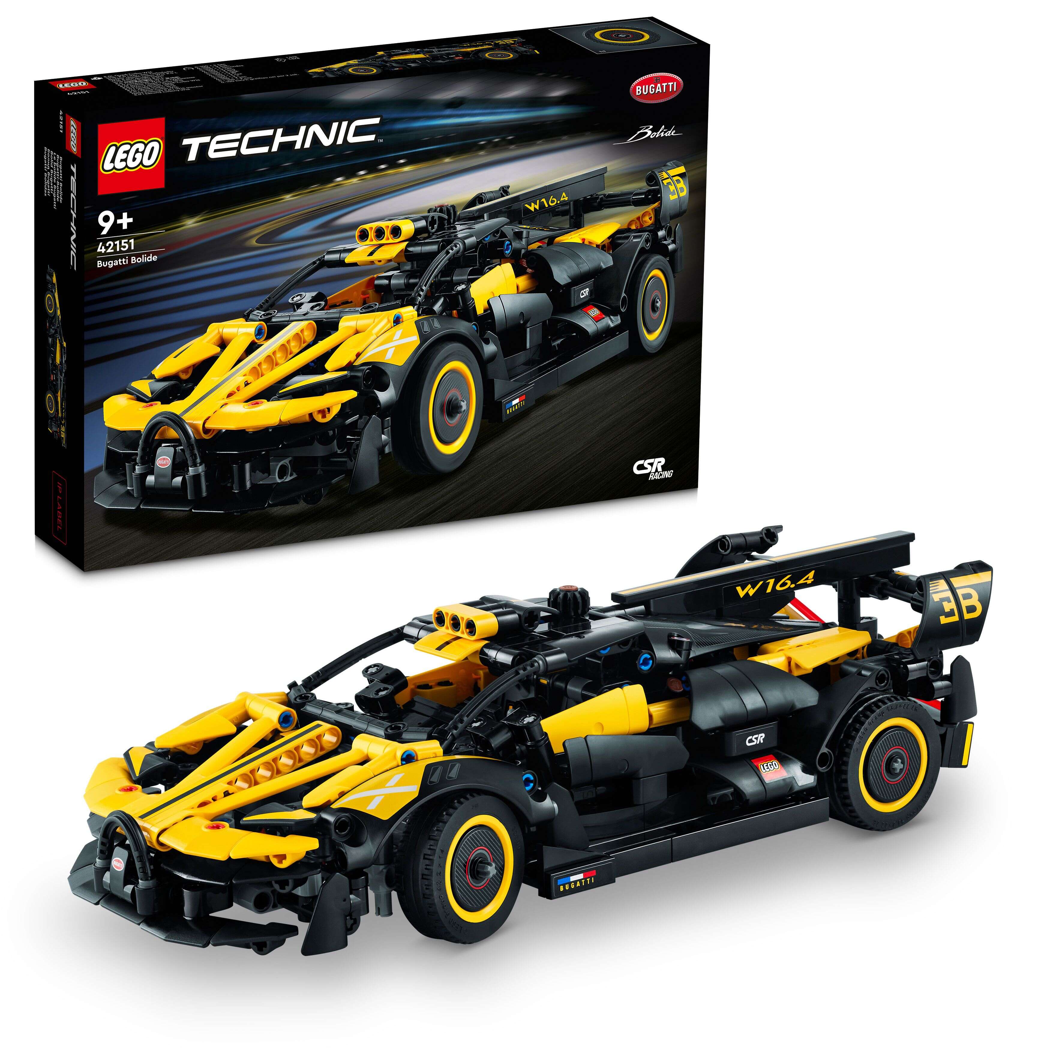 LEGO 42151 Technic Bugatti-Bolide, Sammlerstück, funktionierender W16-Motor