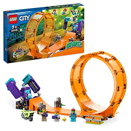 LEGO 60338 City Stuntz Smashing Schimpansen-Stuntlooping mit 3 Minifiguren 