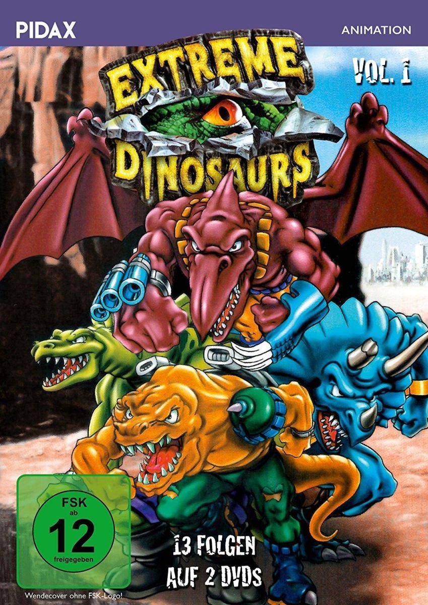 Extreme Dinosaurs: Vol. 1,  Die ersten 13 Folgen der Kultserie
