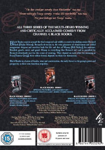 Black Books - Complete Series 1+2+3