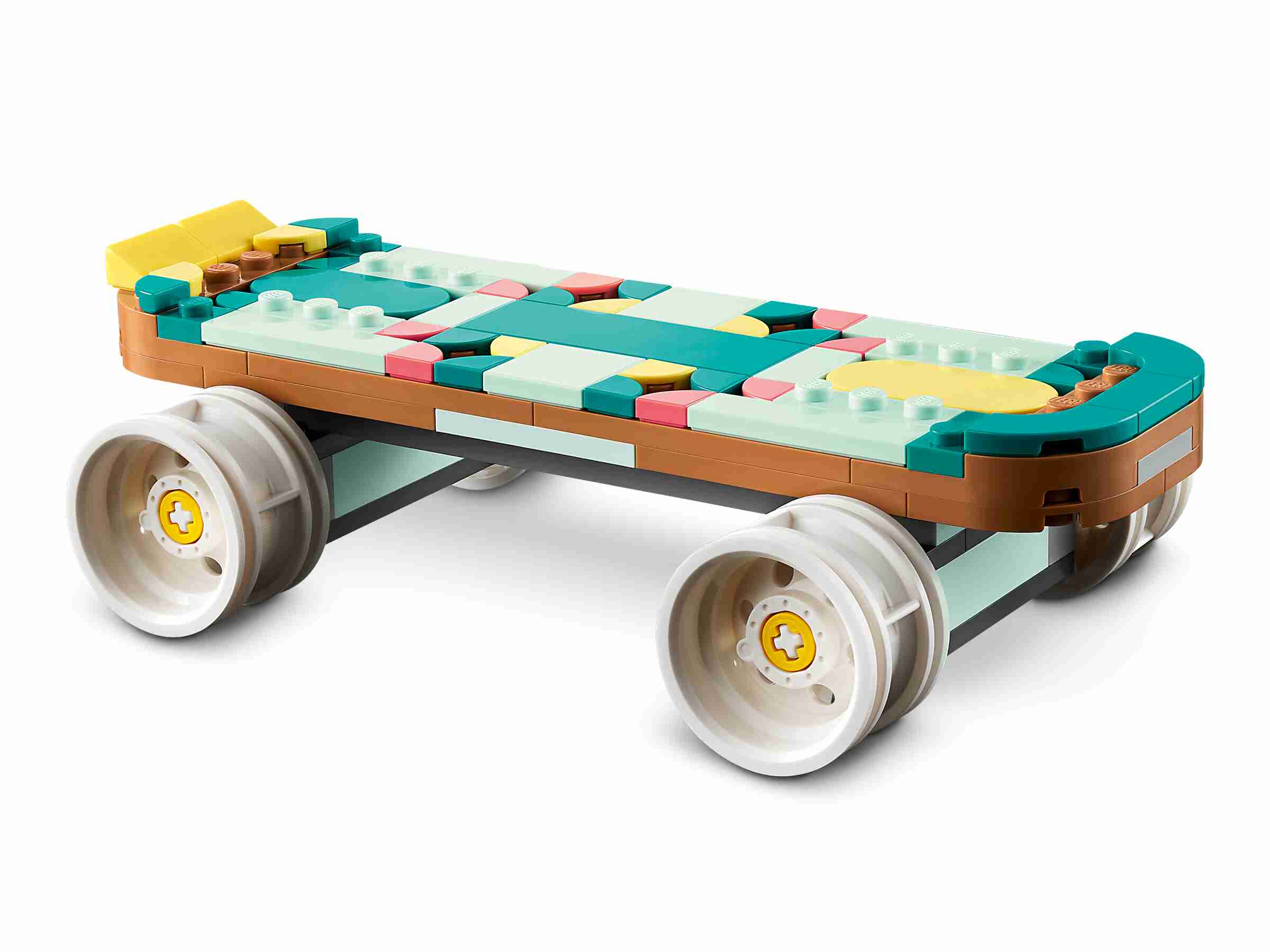 LEGO 31148 Creator 3-in-1 Rollschuh, Mini-Skateboard oder Boombox