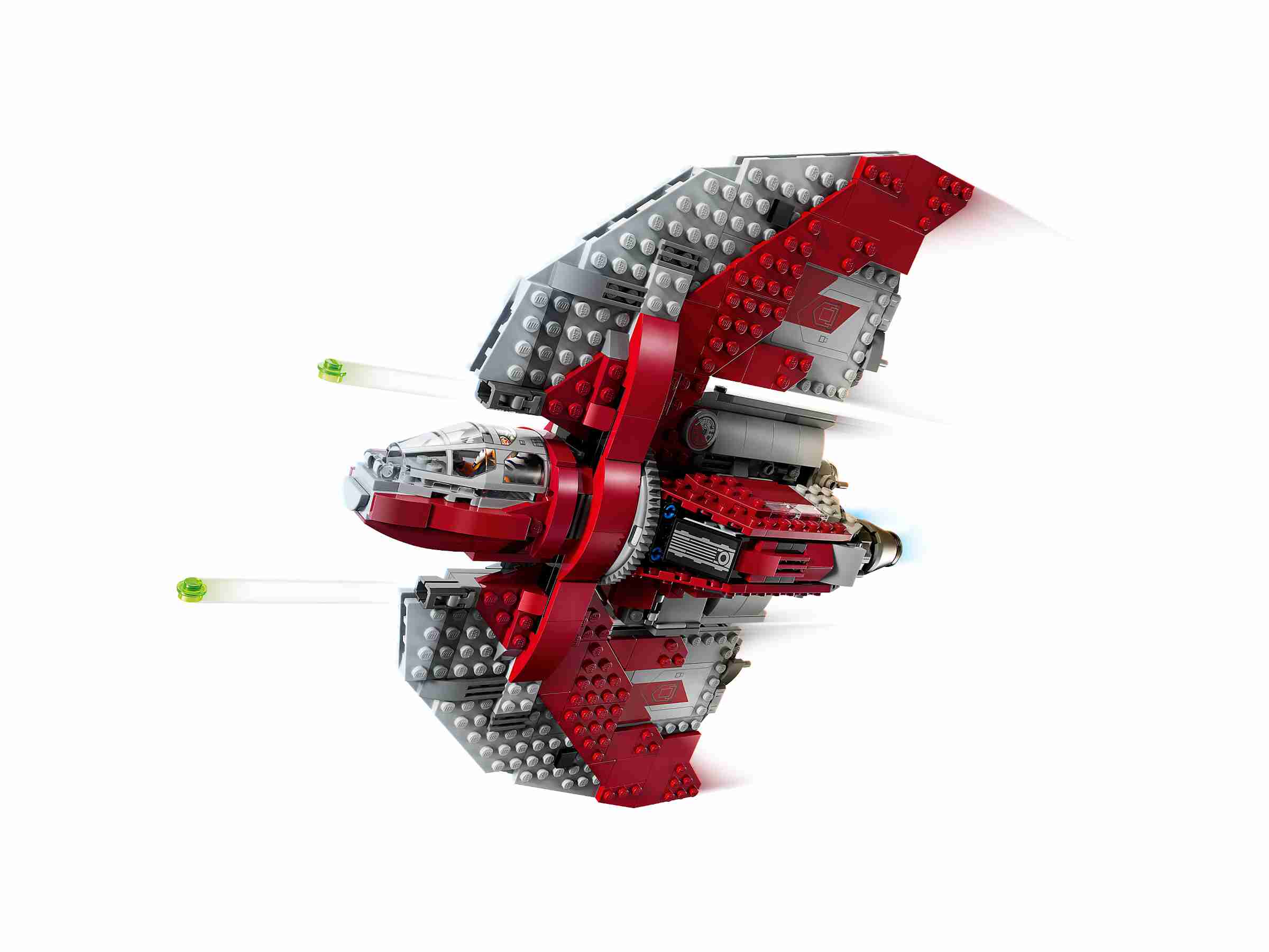 LEGO 75362 Star Wars Ahsoka Tanos T-6 Jedi Shuttle, 4 Minifiguren