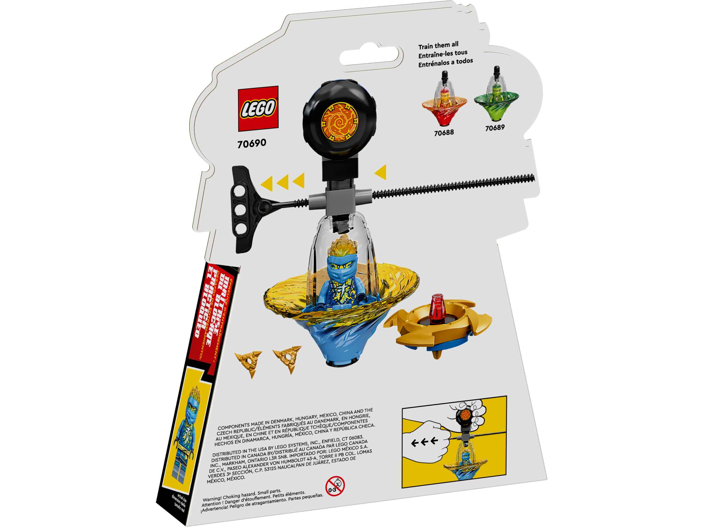 LEGO 70690 Jays Spinjitzu-Ninjatraining, mit Jays