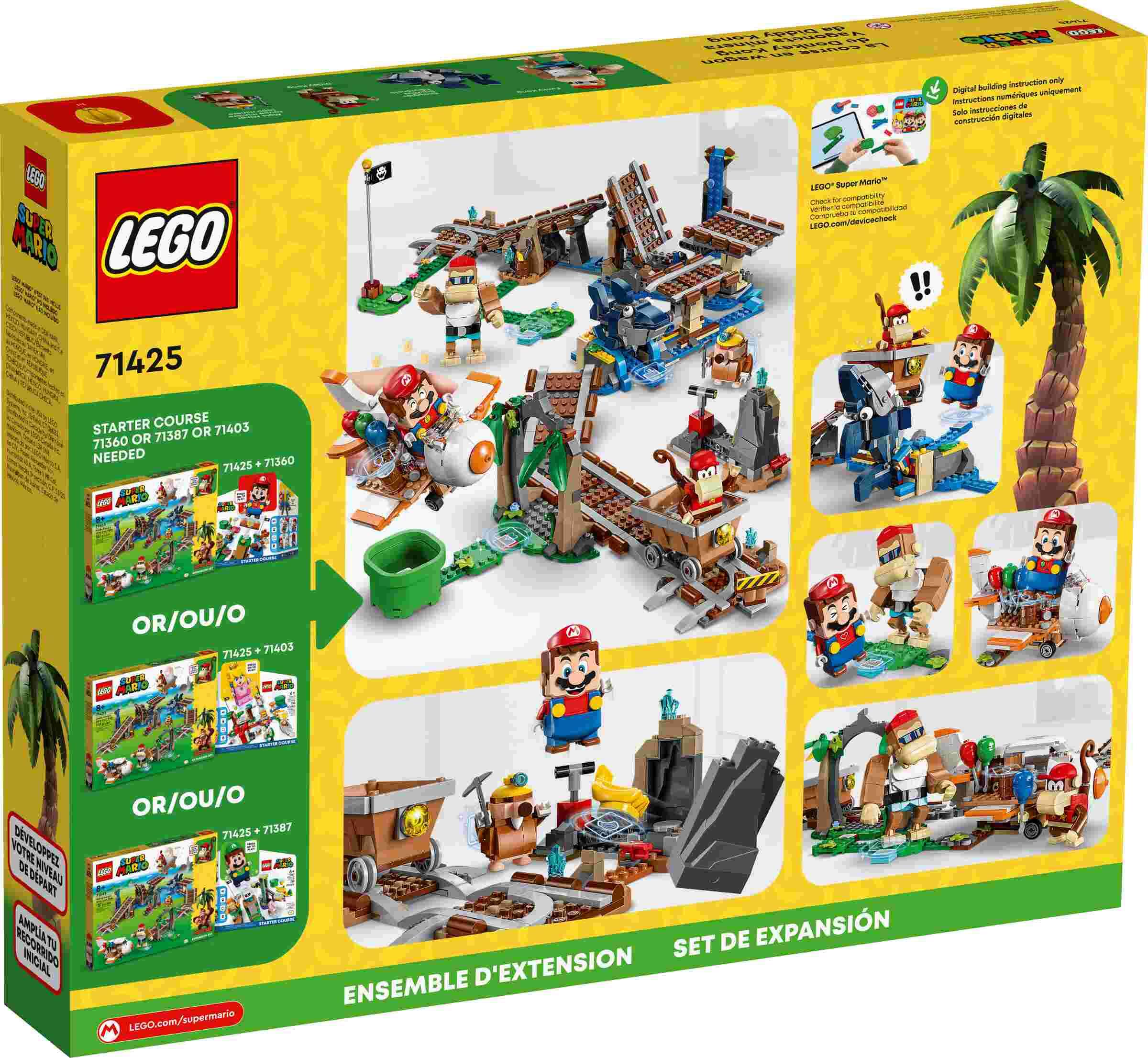 LEGO 71425 Super Mario Diddy Kongs Lorenritt – Erweiterungsset