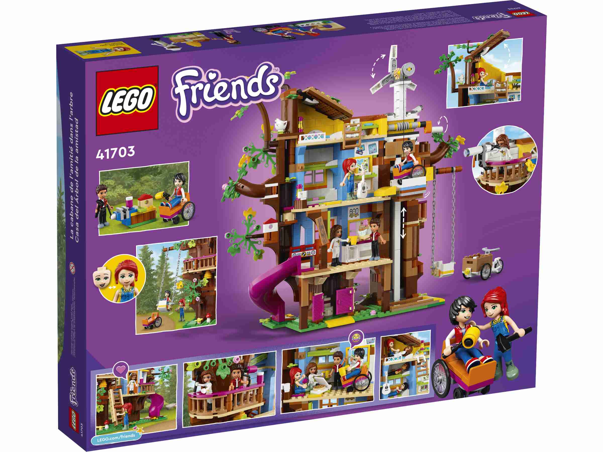 LEGO 41703 Friends Freundschaftsbaumhaus von Mia und River