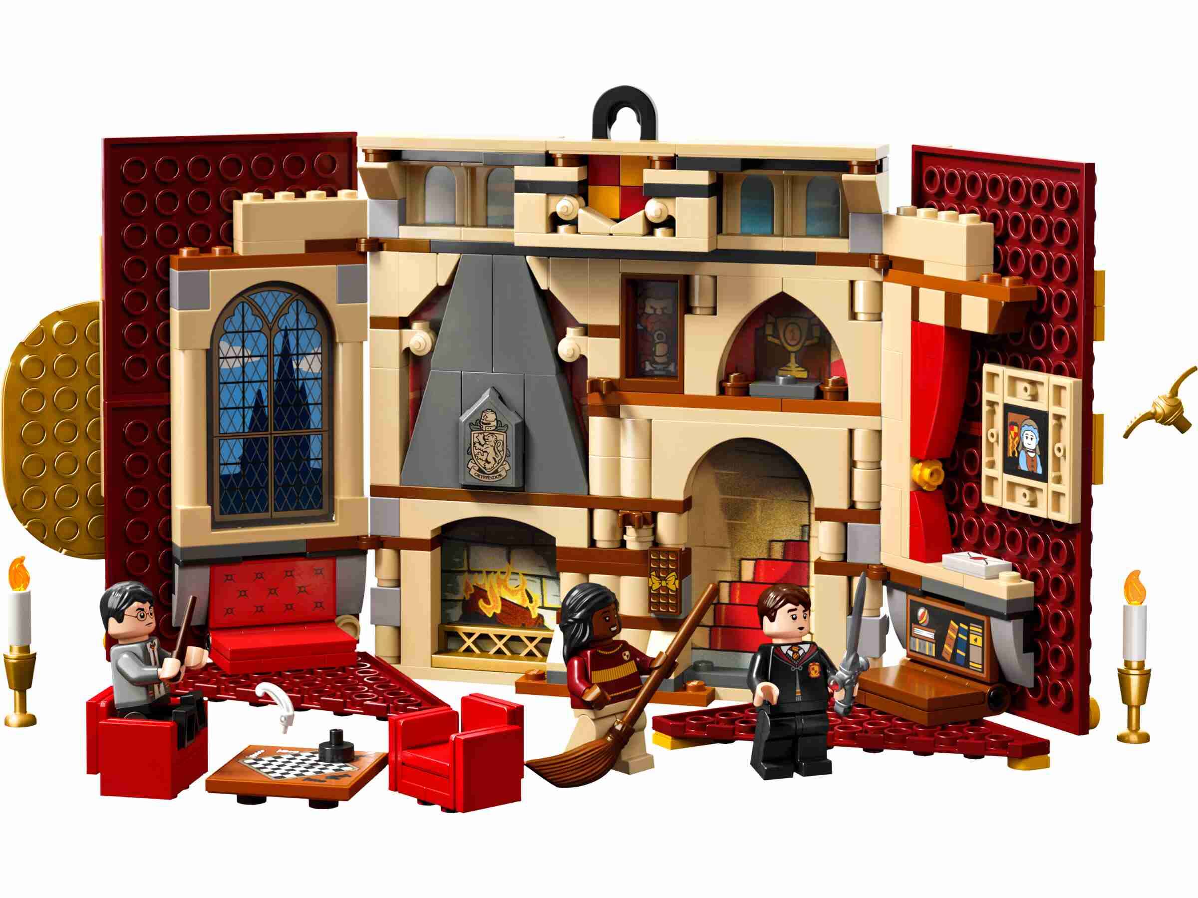 LEGO 76409 Harry Potter Hausbanner Gryffindor, 3 Bewohner von Gryffindor