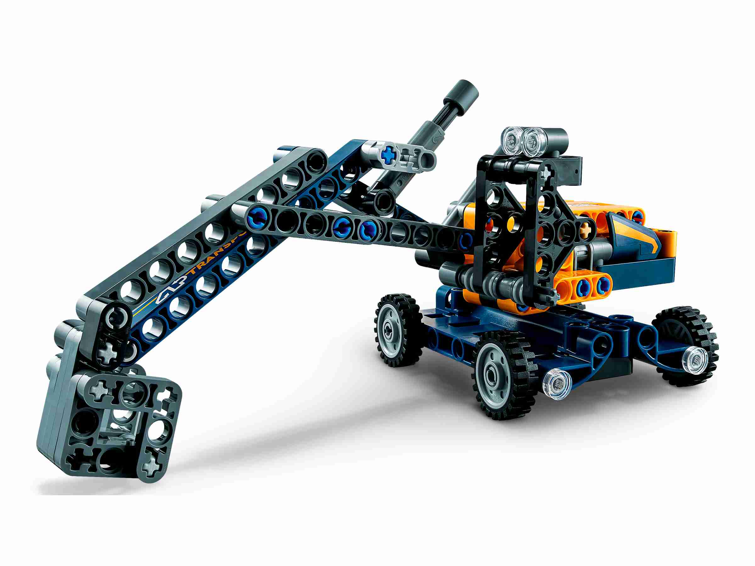 LEGO 42147 Technic Kipplaster, 2-in-1-Modell, Spielzeugbagger