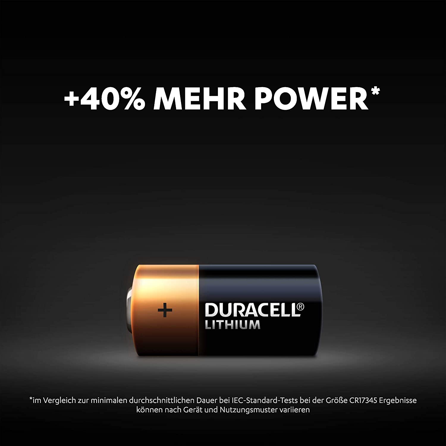 Duracell High Power 123, 3V Lithium Batterie, CR123 CR123A CR17345, 2er-Pack