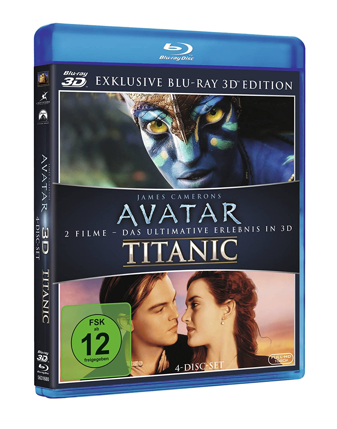 Avatar 3D und Titanic 3D