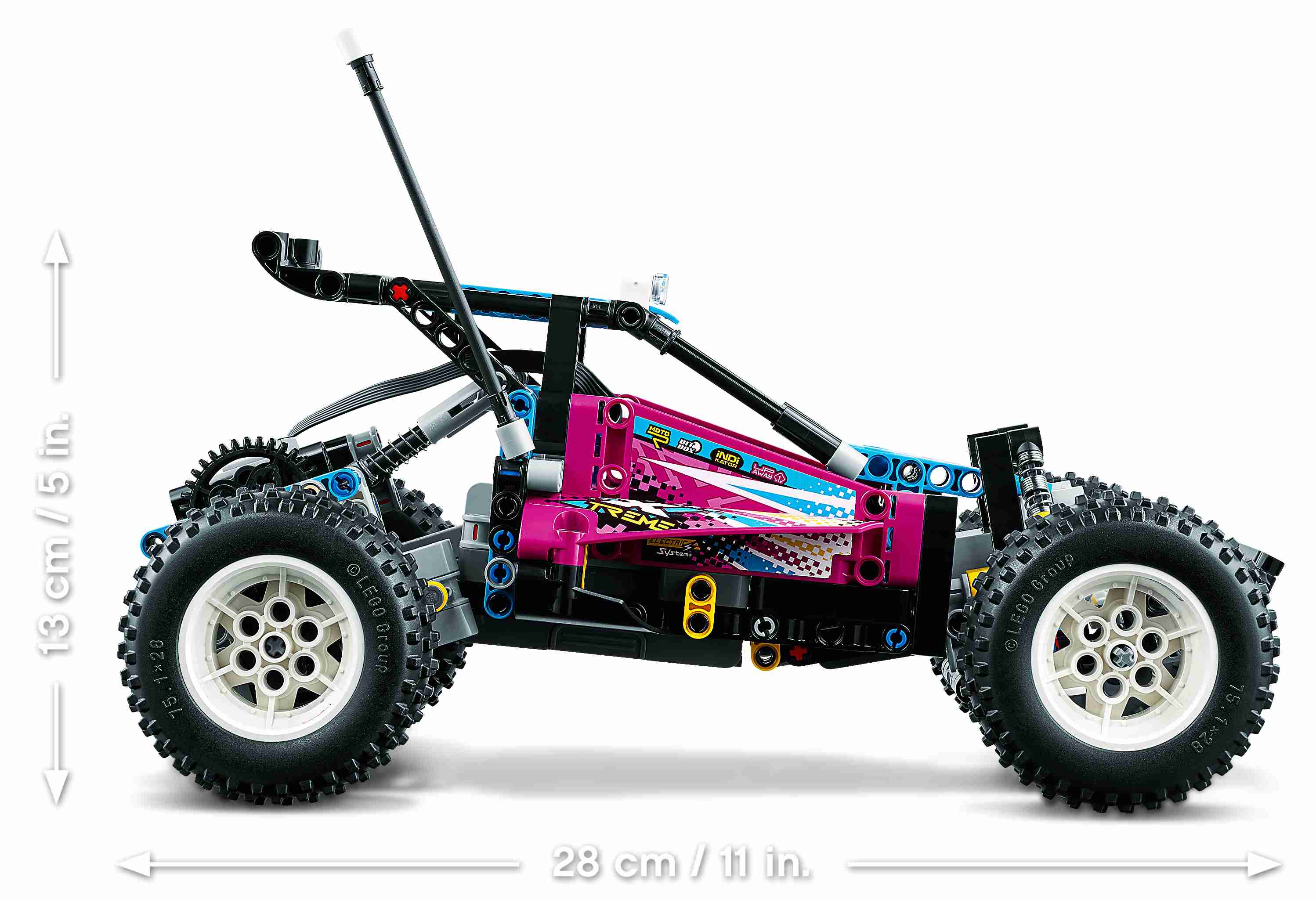 LEGO 42124 Technic Control+ Geländewagen, ferngesteuertes Offroad-Auto RC Buggy 