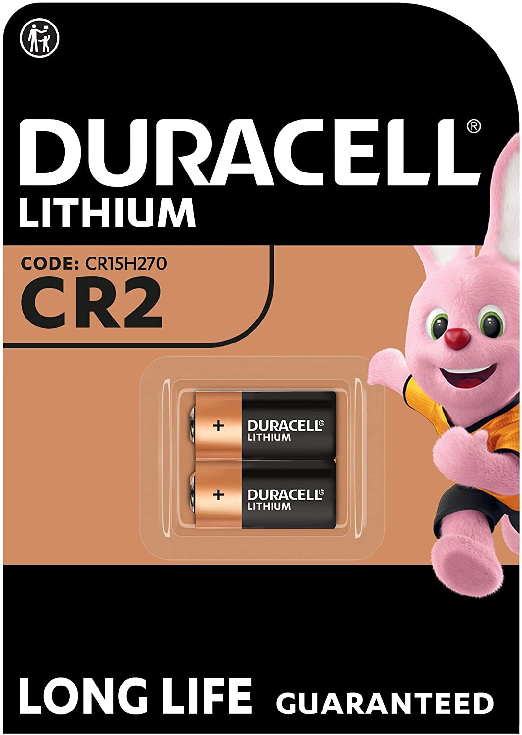 Duracell High Power CR2 3V Lithium, CR15H270, 2er-Pack