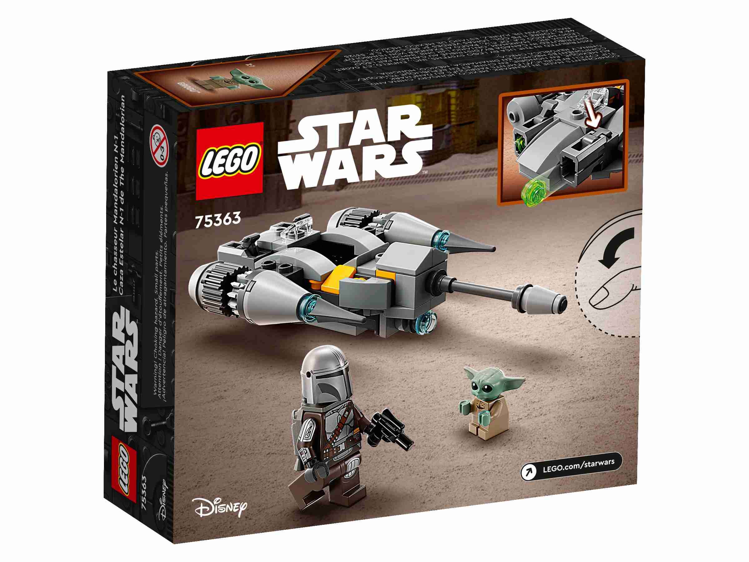 LEGO 75363 Star Wars N-1 Starfighter des Mandalorianers – Microfighter