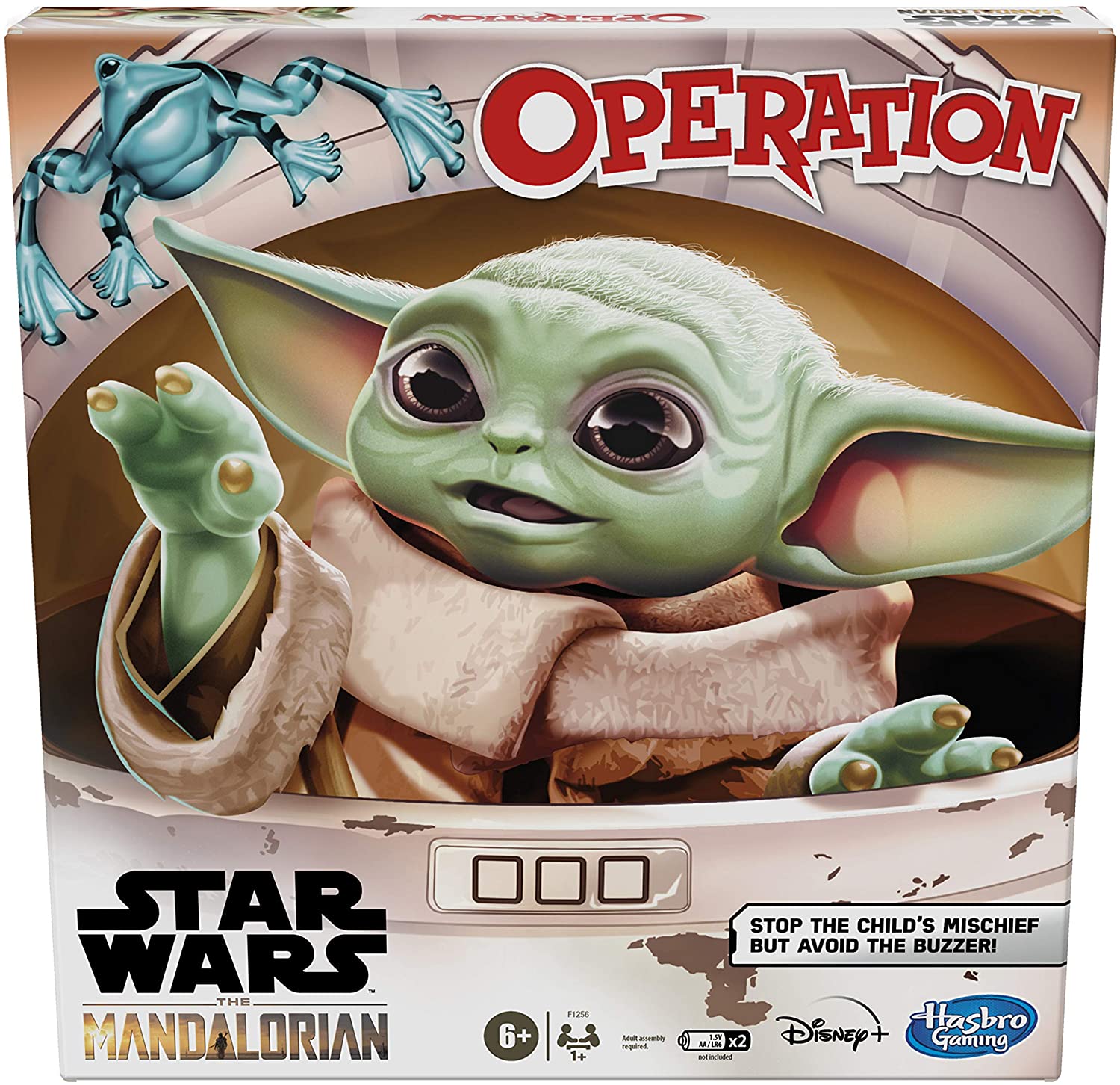 Star Wars Hasbro The Mandalorian Action Game Operation *English Version* Board