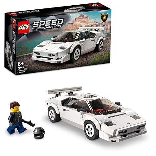 LEGO 76908 Speed Champions Lamborghini Countach, Rennfahrer mit Helm