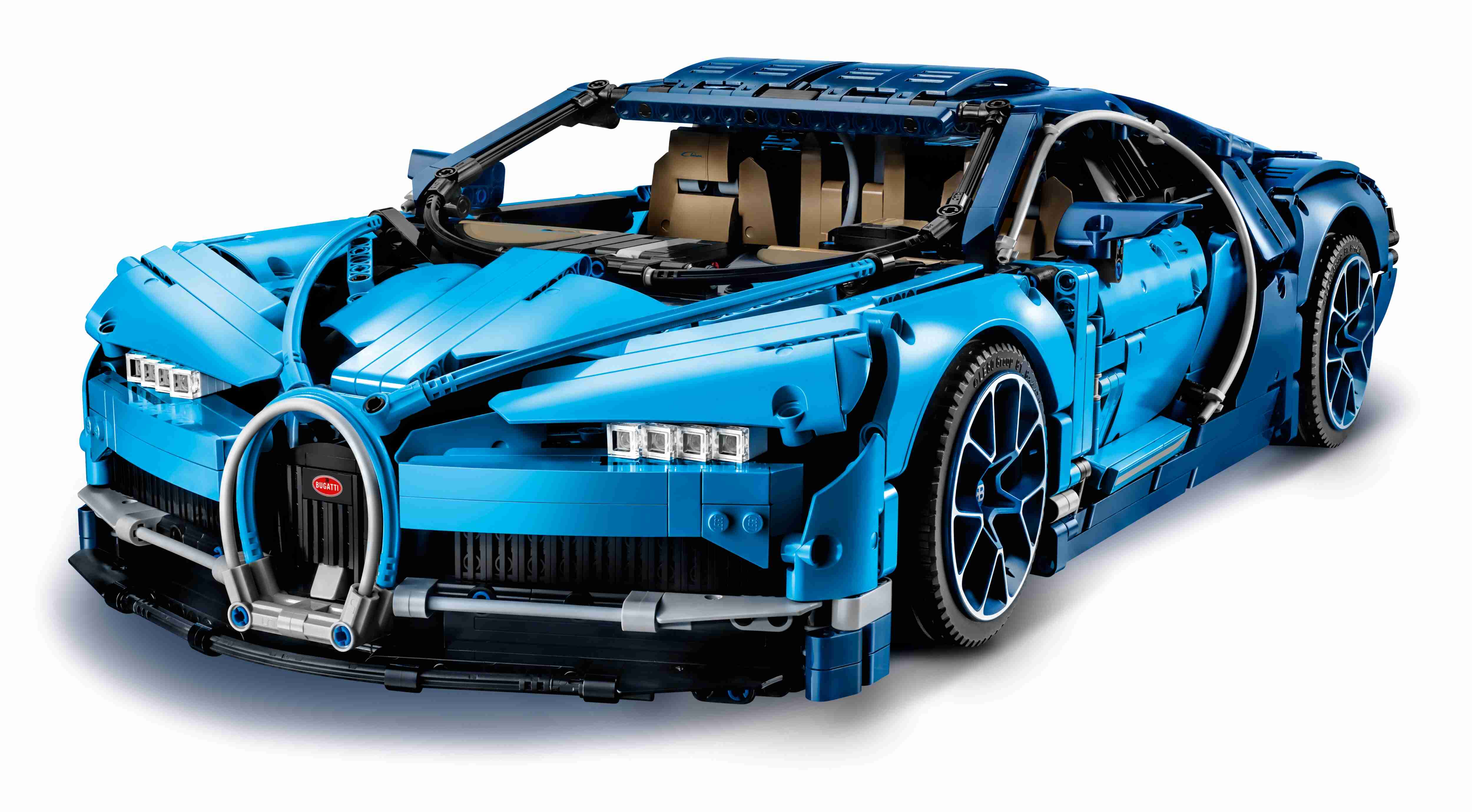 LEGO 42083 Technic Bugatti Chiron, Supersportwagen,