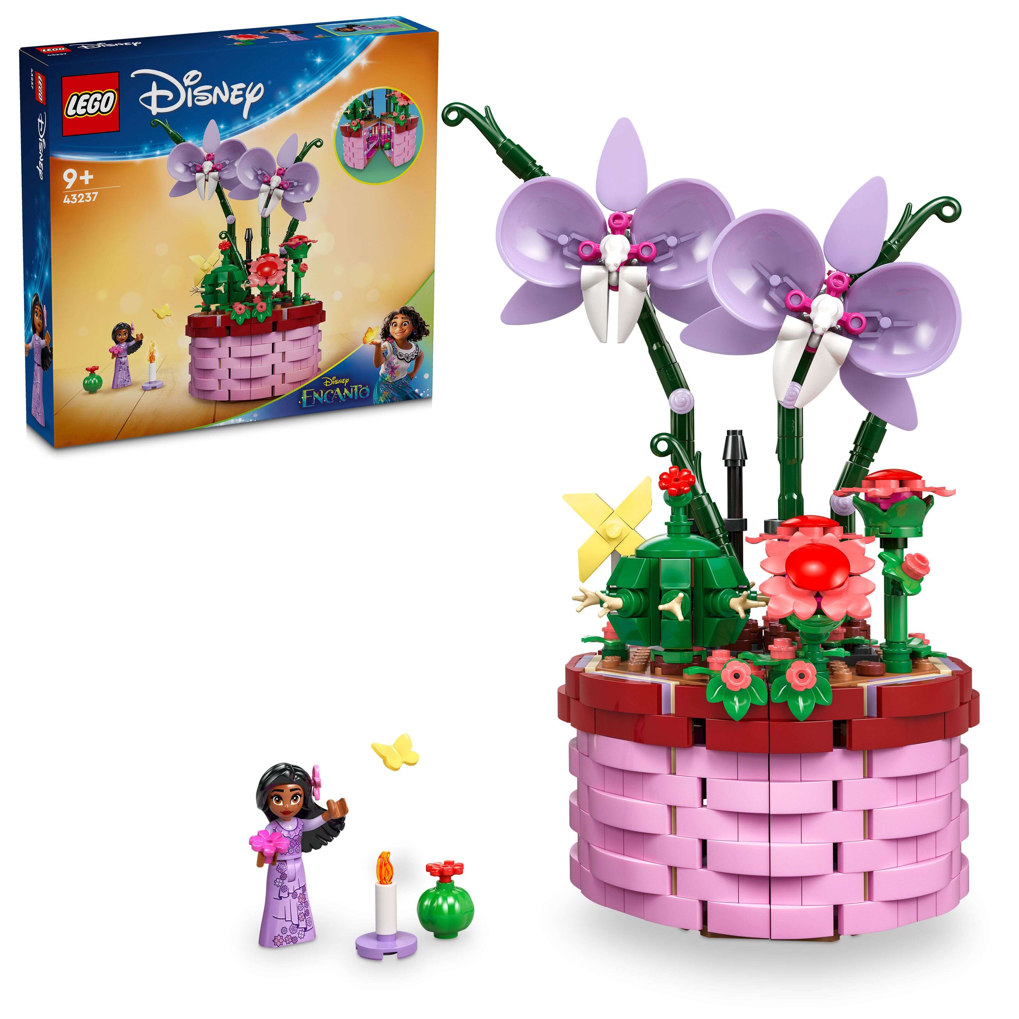 LEGO 43237 Disney Isabelas Blumentopf, Verborgenes Zimmer, 1 Spielfigur