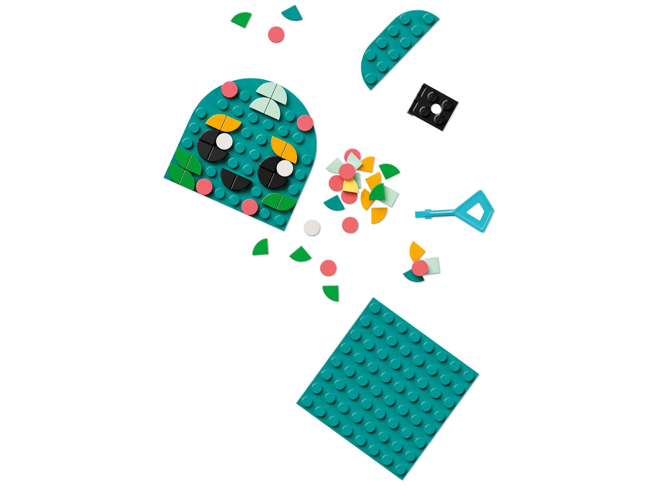 LEGO 41937 DOTS Kreativset Sommerspaß Bastelset, zum Basteln von Armband