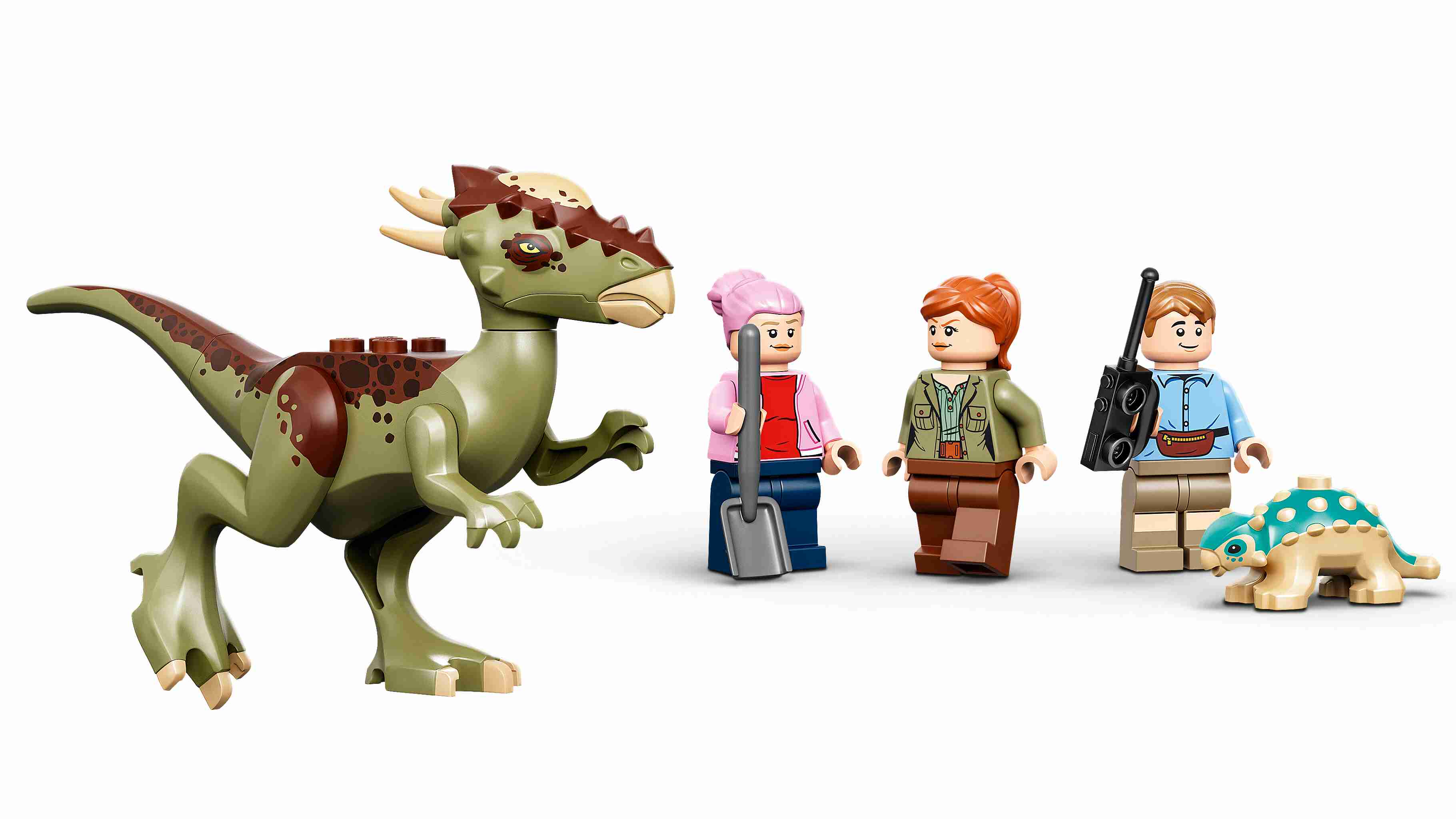 LEGO 76939 Jurassic World Flucht des Stygimoloch, 3 Miniiguren, Baumhaus