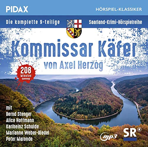 Kommissar Käfer / Die komplette 9-teilige Saarland-Krimi-Hörspielreihe