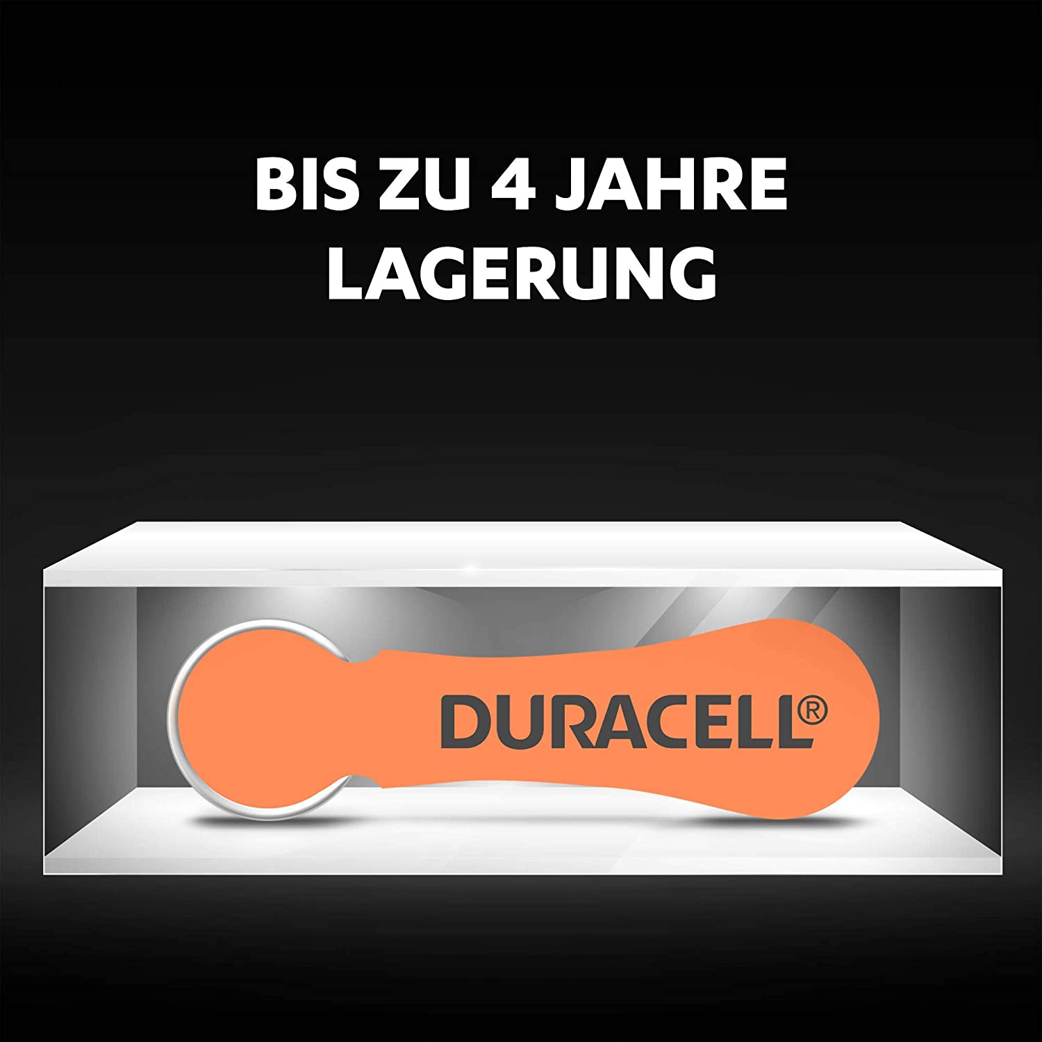Duracell  Größe 133  PR48, PR754,.1.45V Hörgerätebatterie, 290 mAh, 6er-Pack