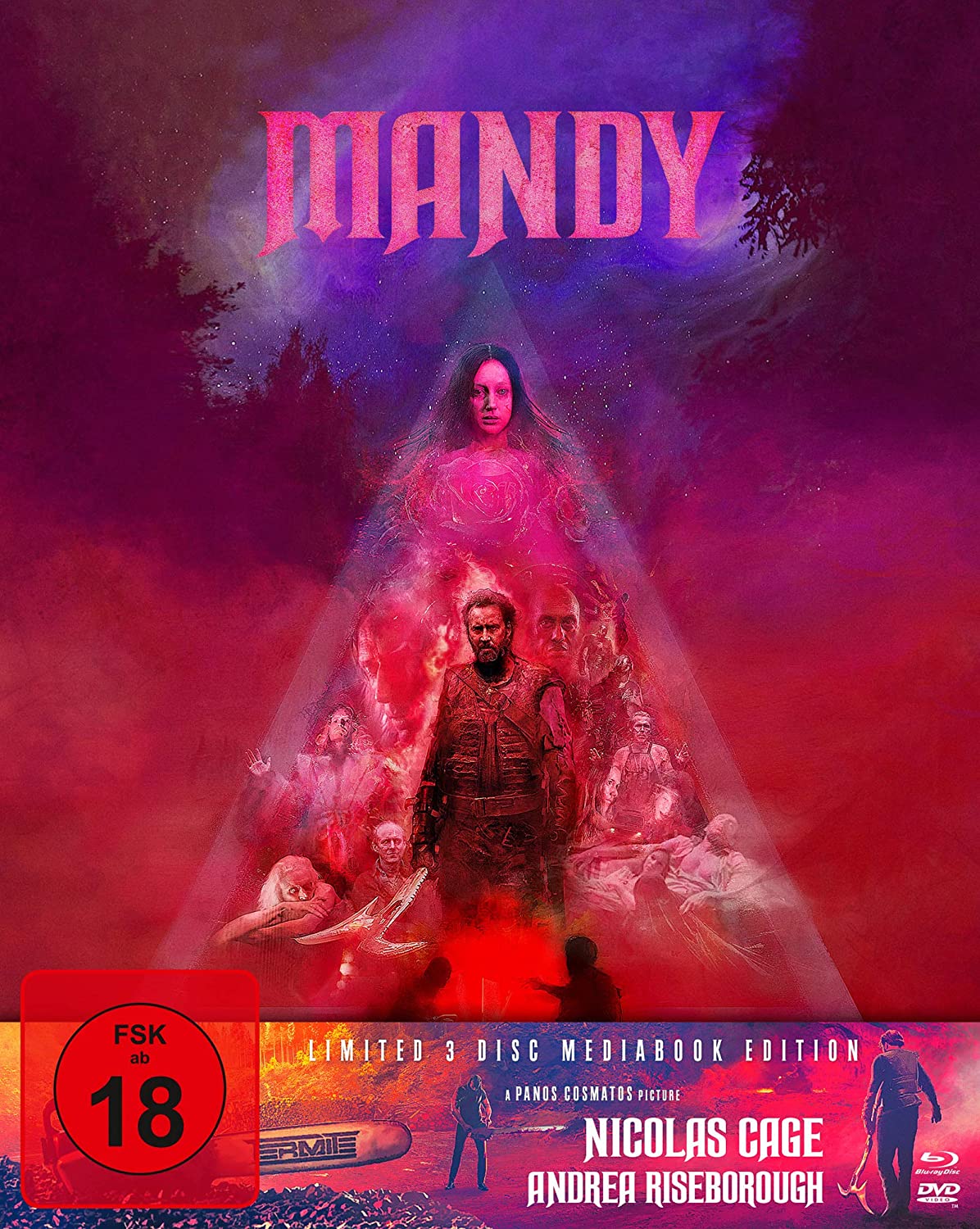 Mandy - Mediabook - Limited 3 Disc Mediabook Edition (+ Bonus-DVD) - Cover A