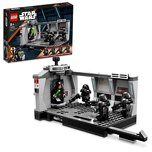 LEGO 75324 Star Wars Angriff der Dark Trooper, Luke Skywalker, 3 Dark Troopers