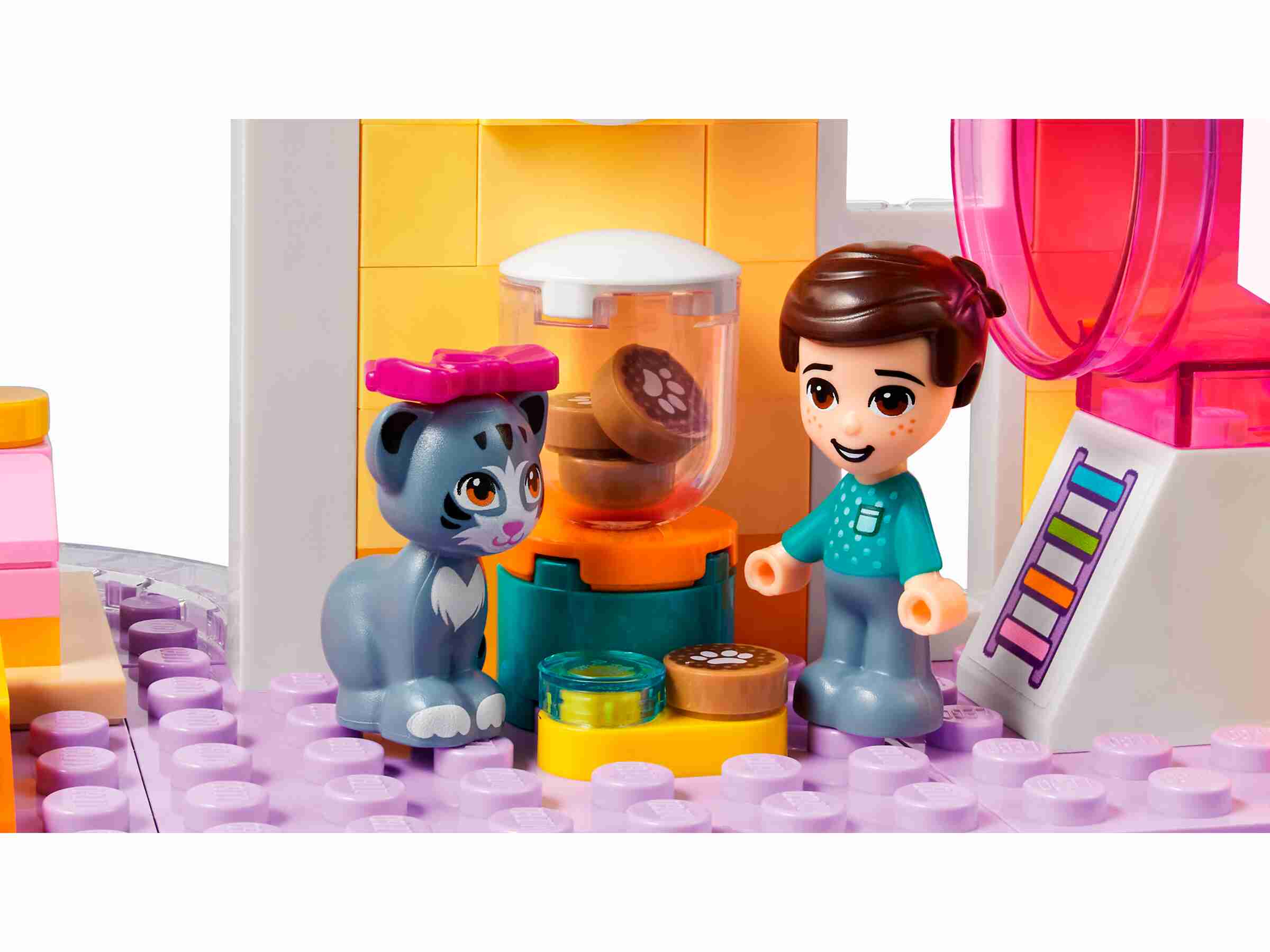 LEGO 41718 Friends Tiertagesstätte, Heartlake City Spielset mit Tier-Figuren