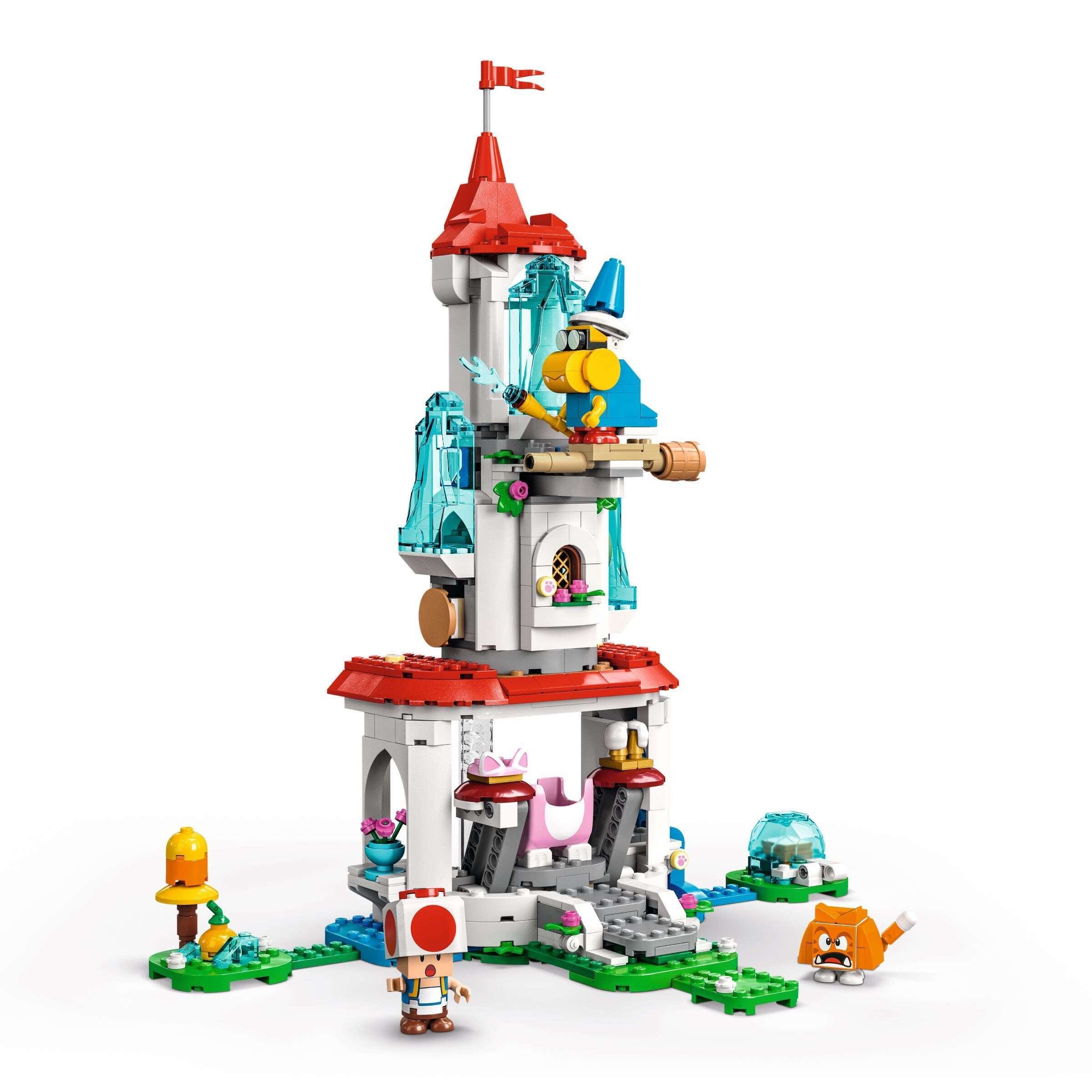 LEGO 71407 Super Mario Katzen-Peach-Anzug und Eisturm – Erweiterungsset