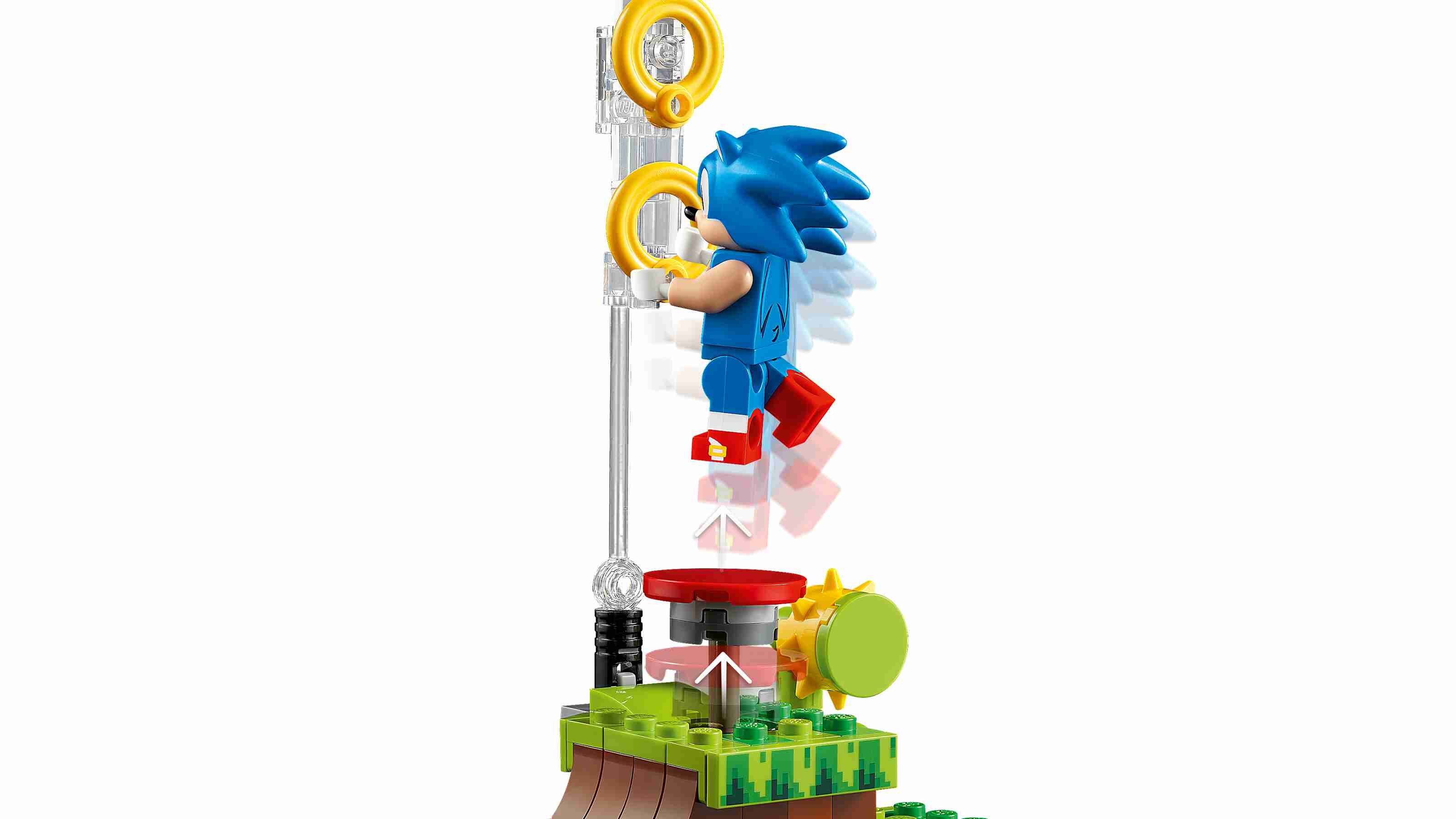 LEGO 21331 Ideas  Sonic The Hedgehog – Green Hill Zone, Dr. Eggmann, Egg-Mobil